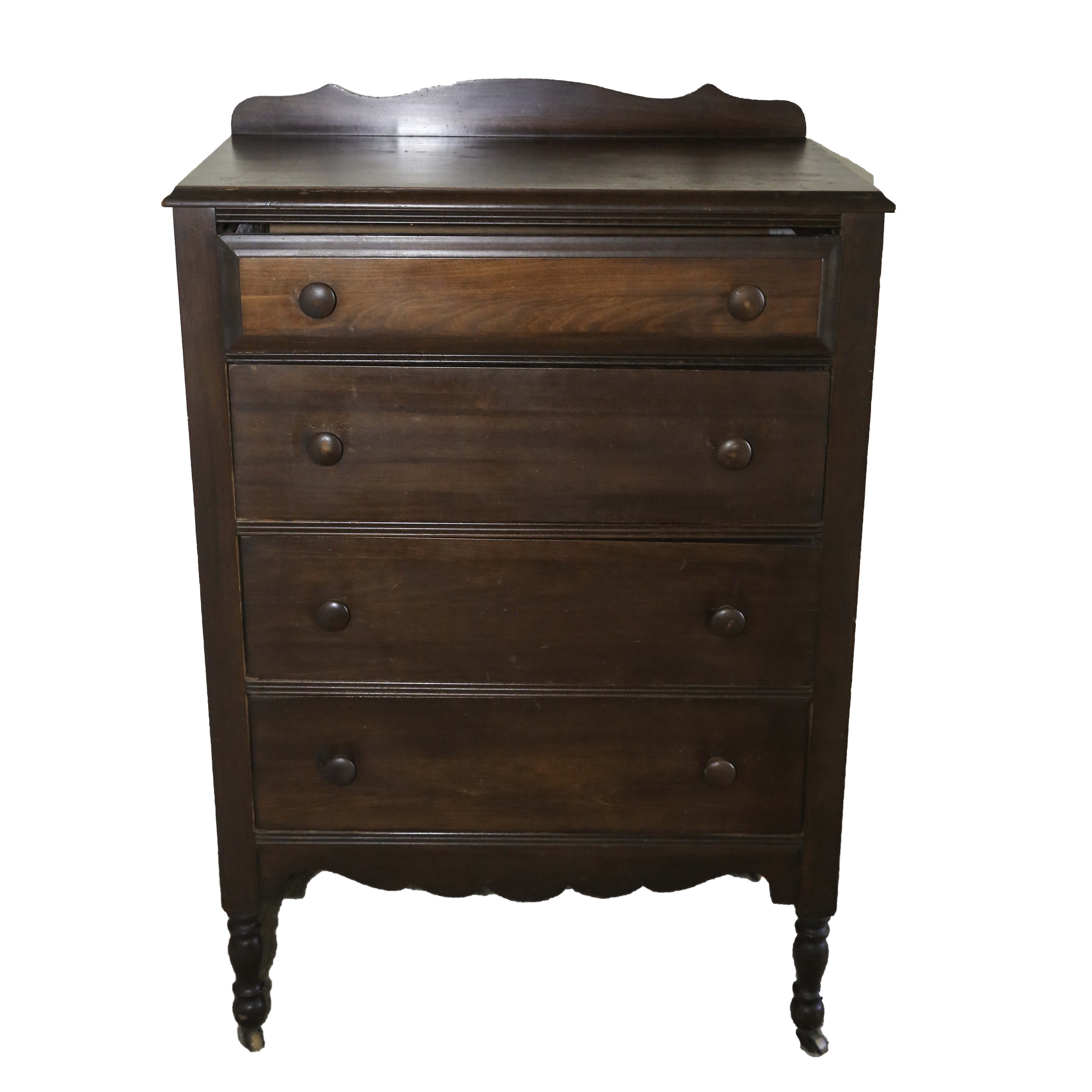 Antique Mahogany Highboy Ebth