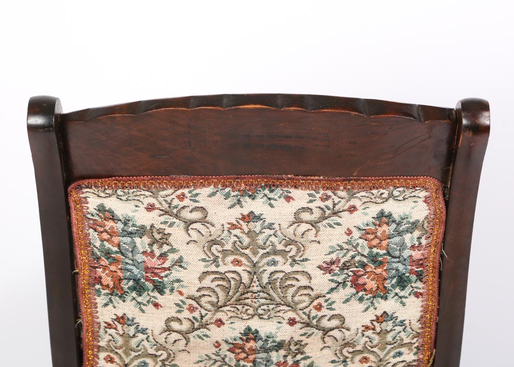 Antique Tapestry Rocking Chair EBTH