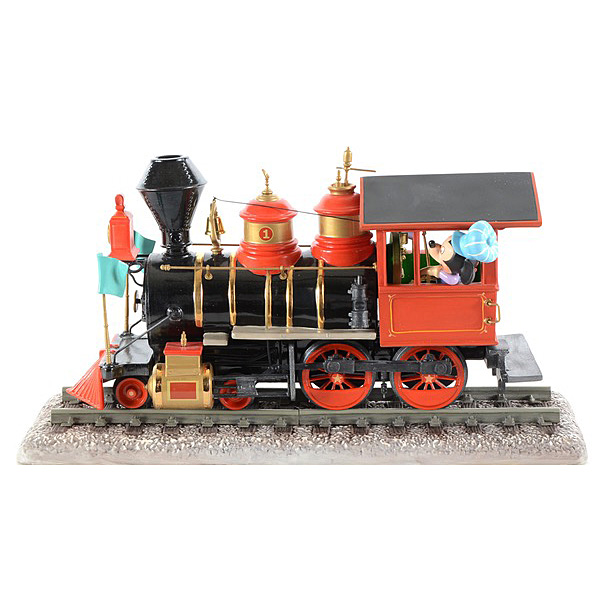 Walt Disney Classics Collection Mickey Mouse and Train Figurine