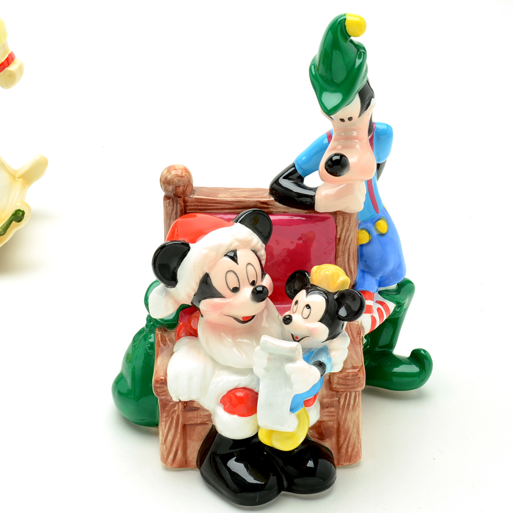 Schmid Disney Christmas Music Boxes EBTH