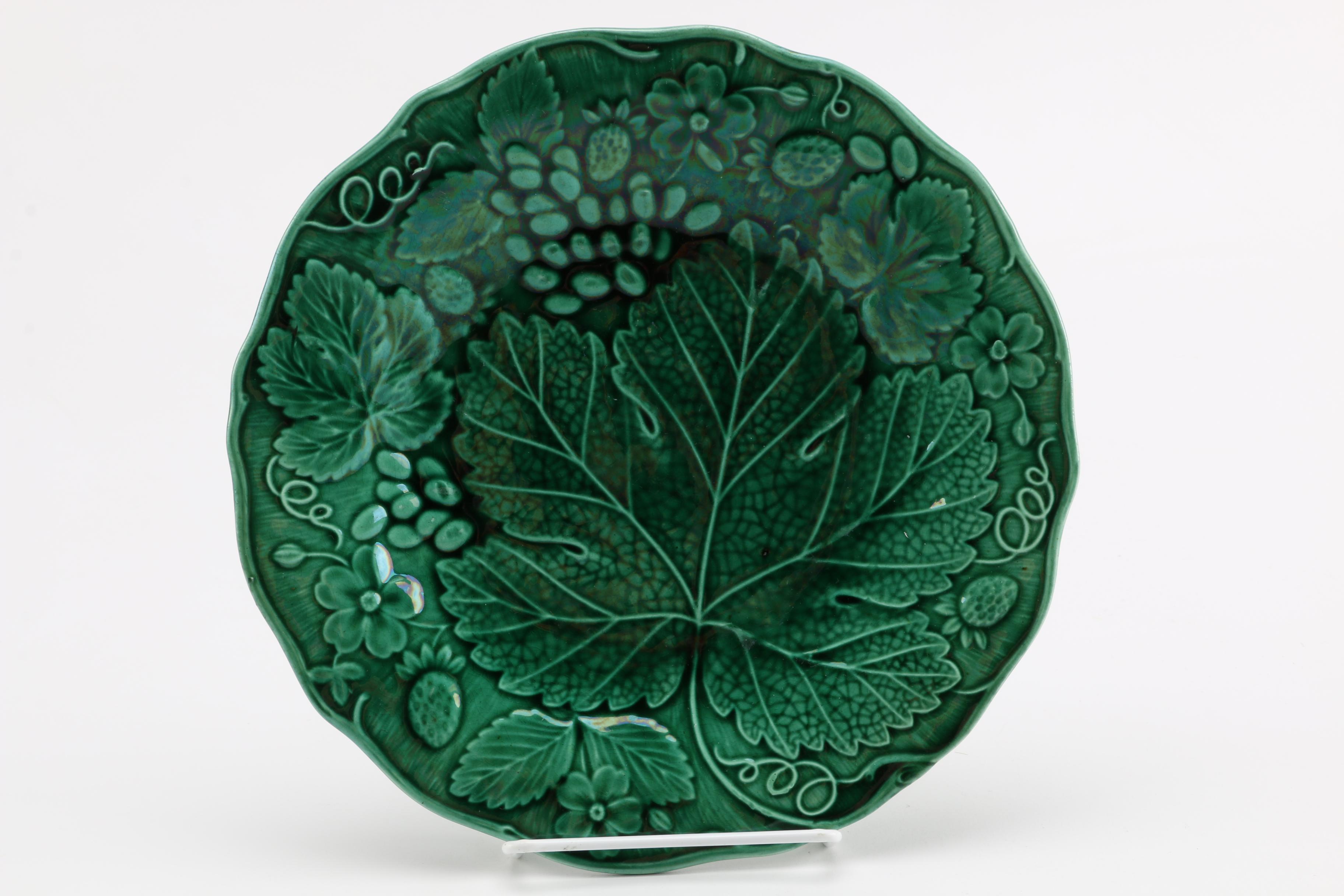 Majolica Decorative Plates EBTH