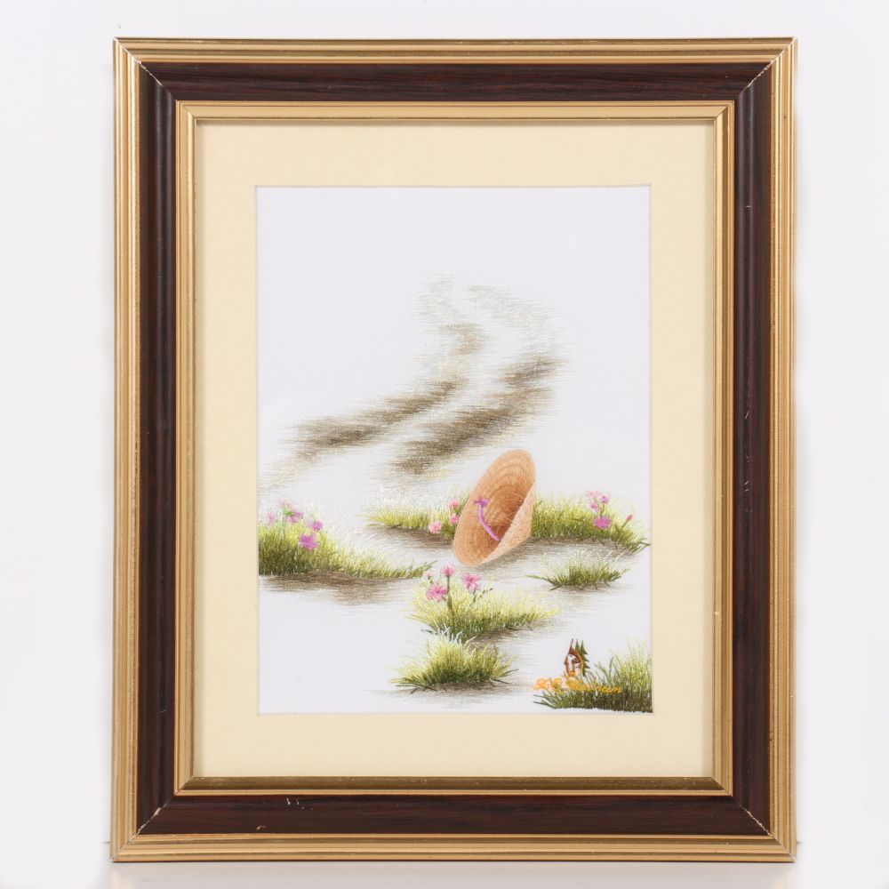 Vietnamese silk embroidery art  ebth