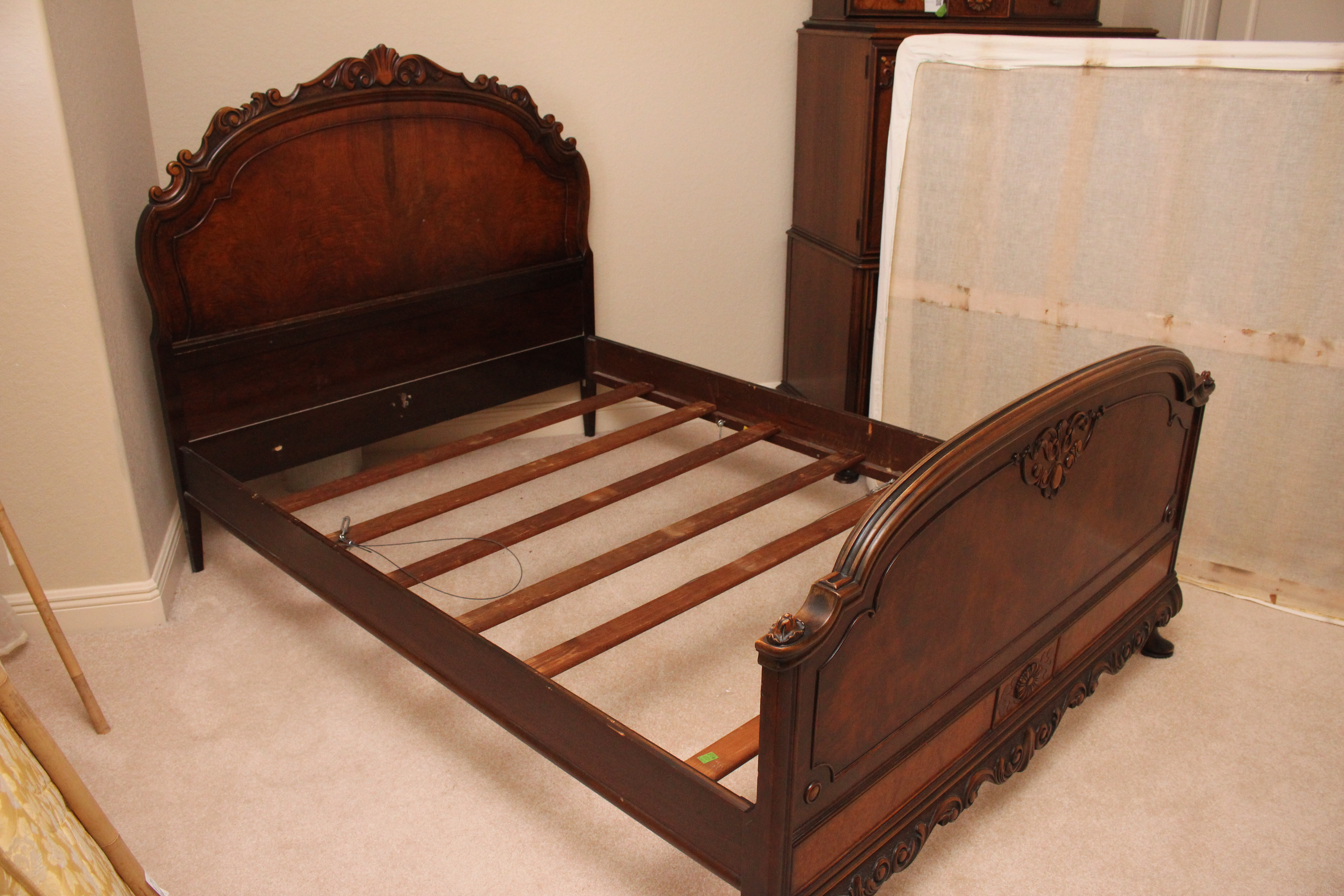 Antique Full Size Bed by Berkey & Gay EBTH