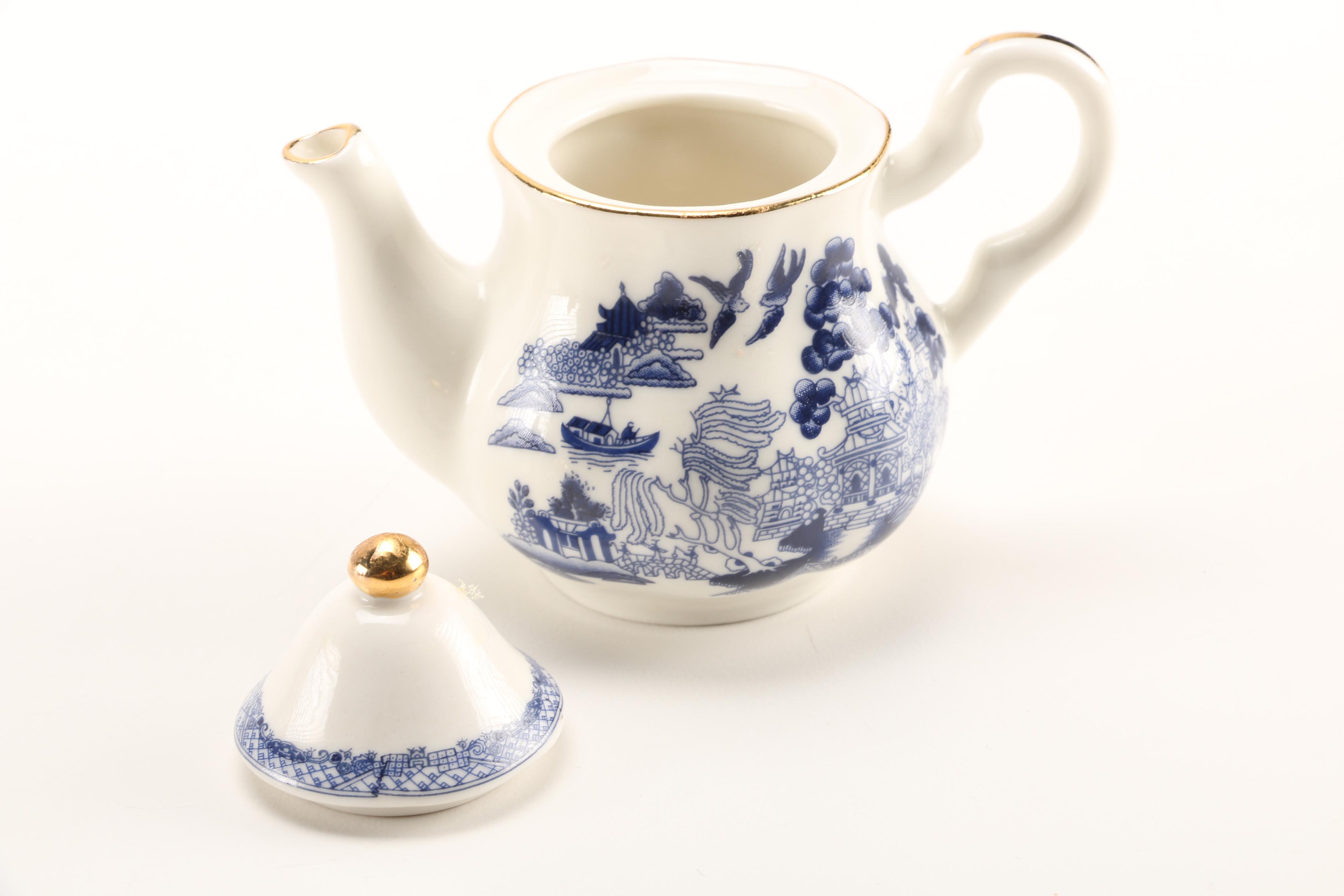 Regal Bone China Miniature Tea Set EBTH