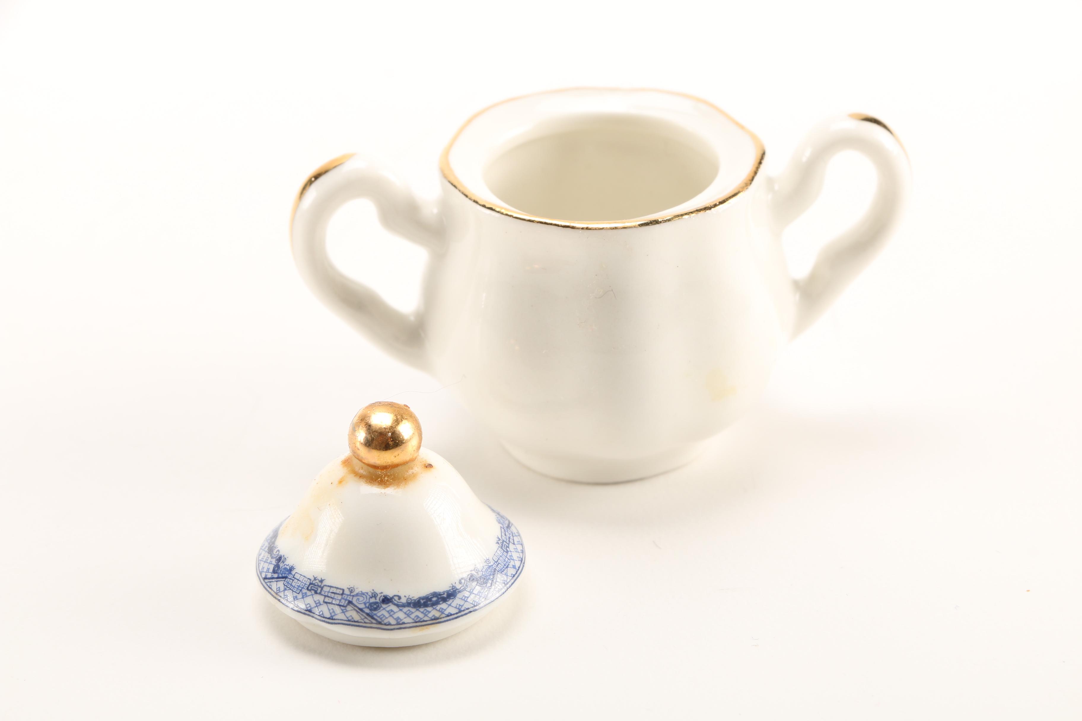 Regal Bone China Miniature Tea Set EBTH