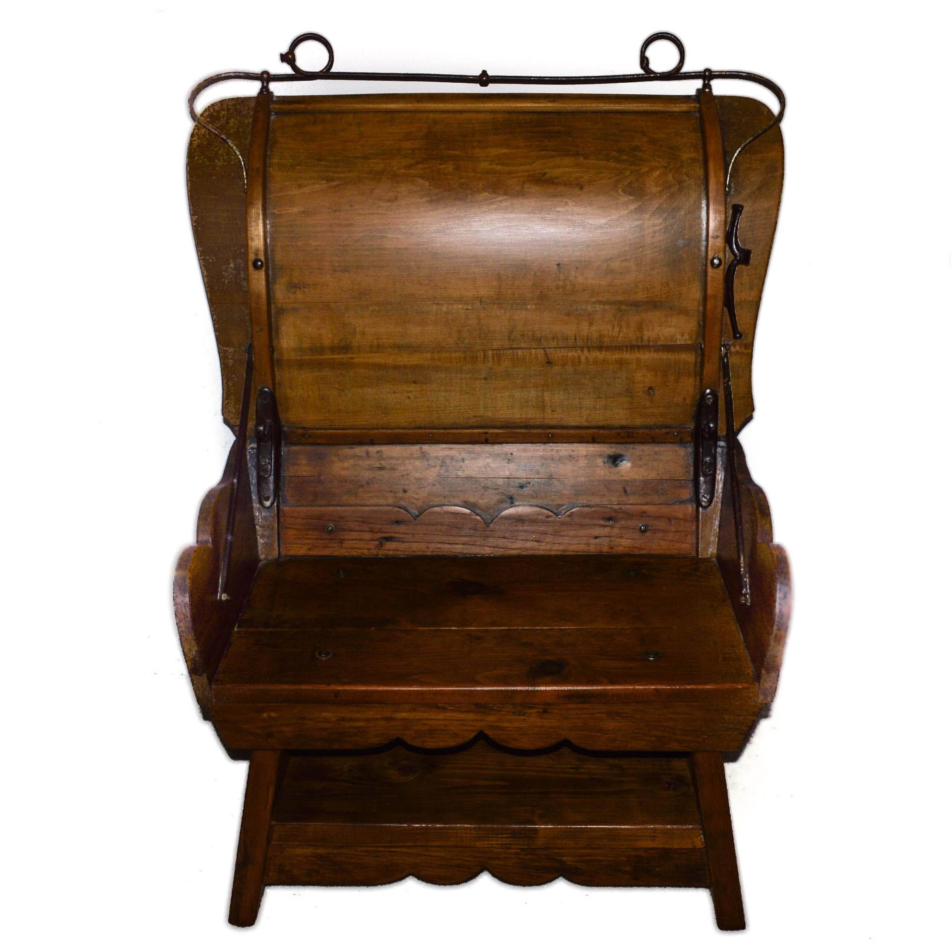 Bombay Co Inc Herning Sleigh Bench 399 Bedroom