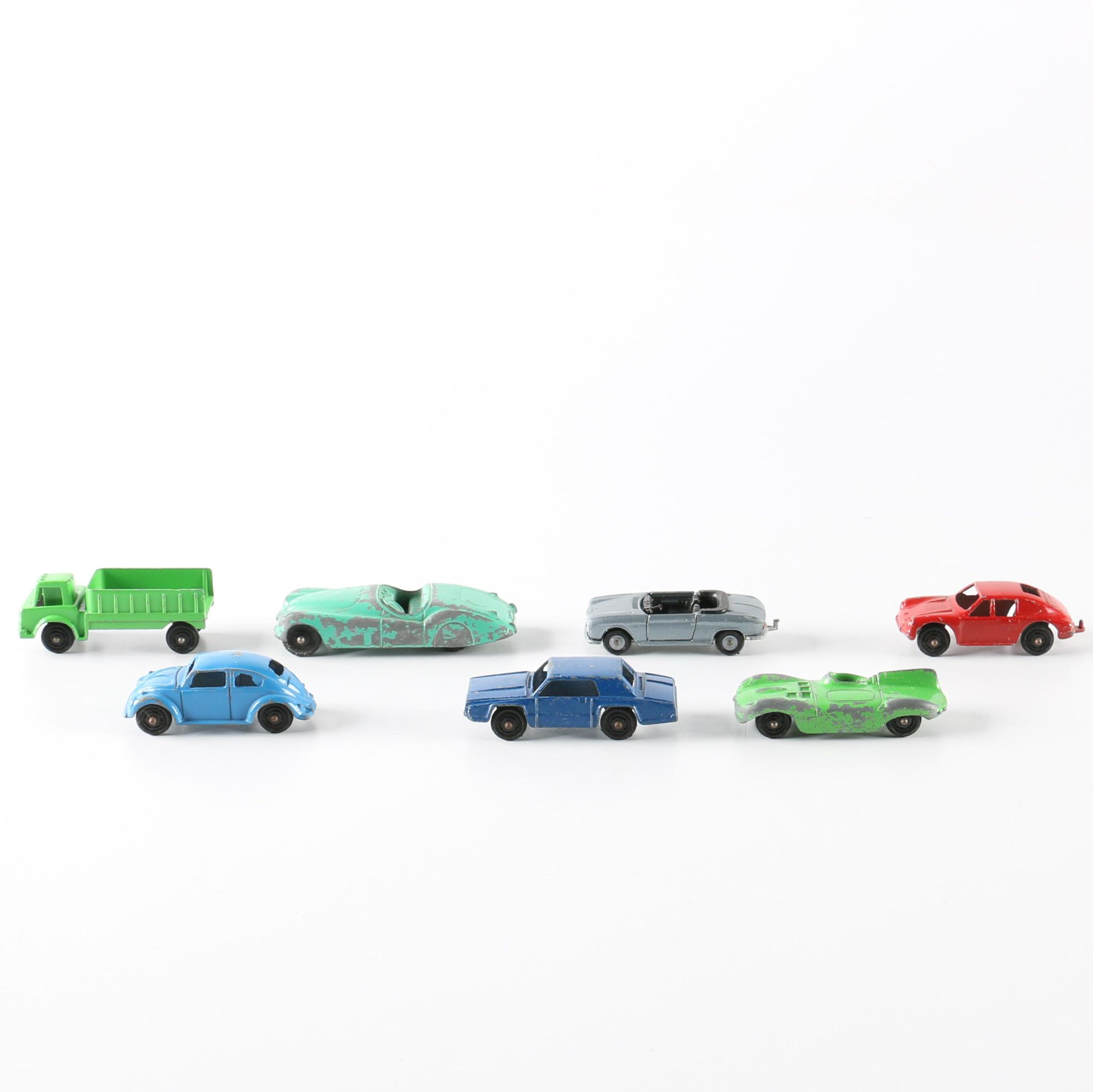 Vintage Pressed Steel Tootsie Toy Cars EBTH