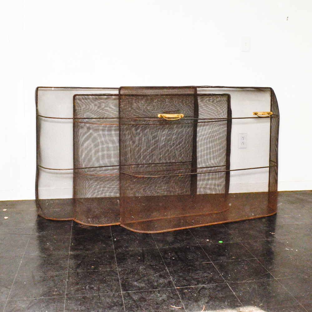 Vintage Fireplace Screens Ebth
