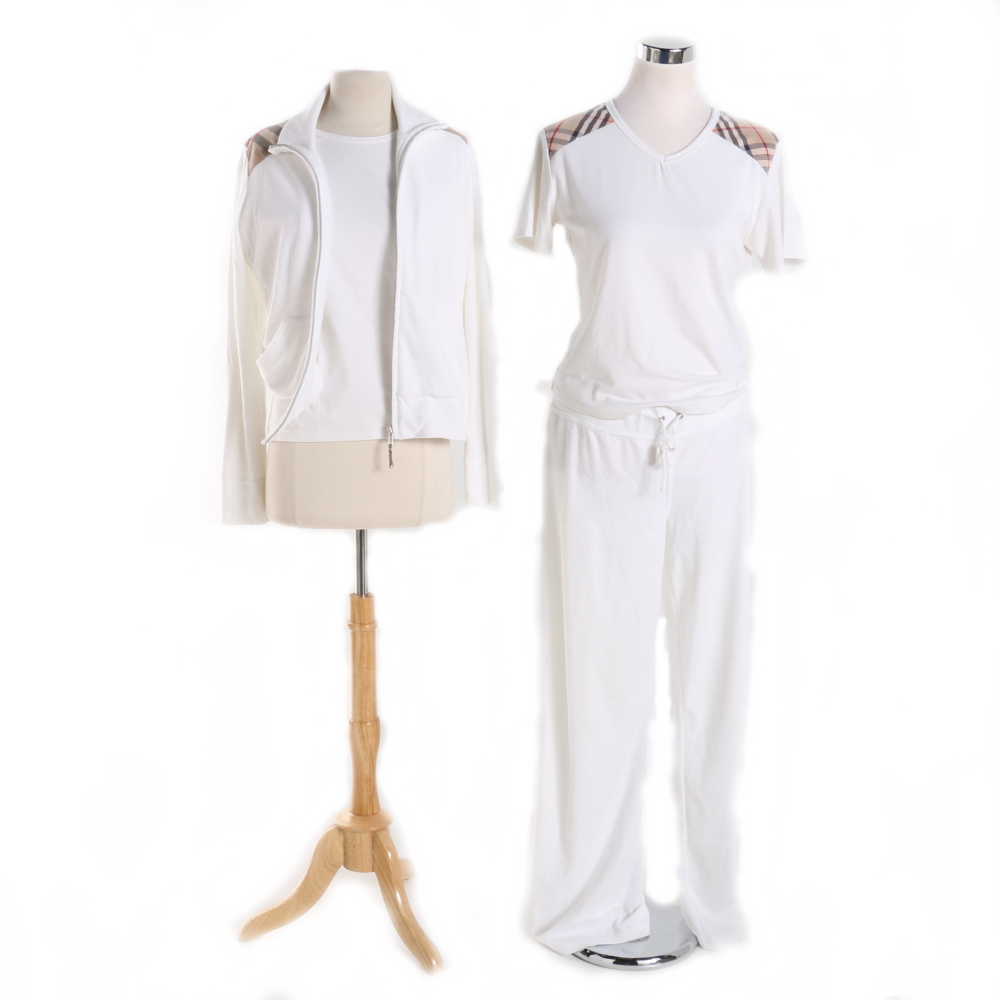 burberry tracksuit womens