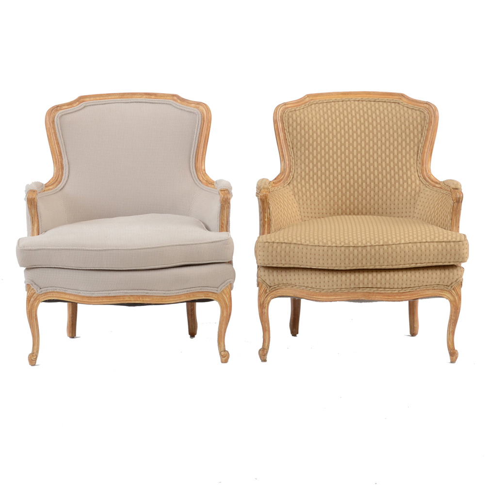 Two Wellington Hall Armchairs EBTH