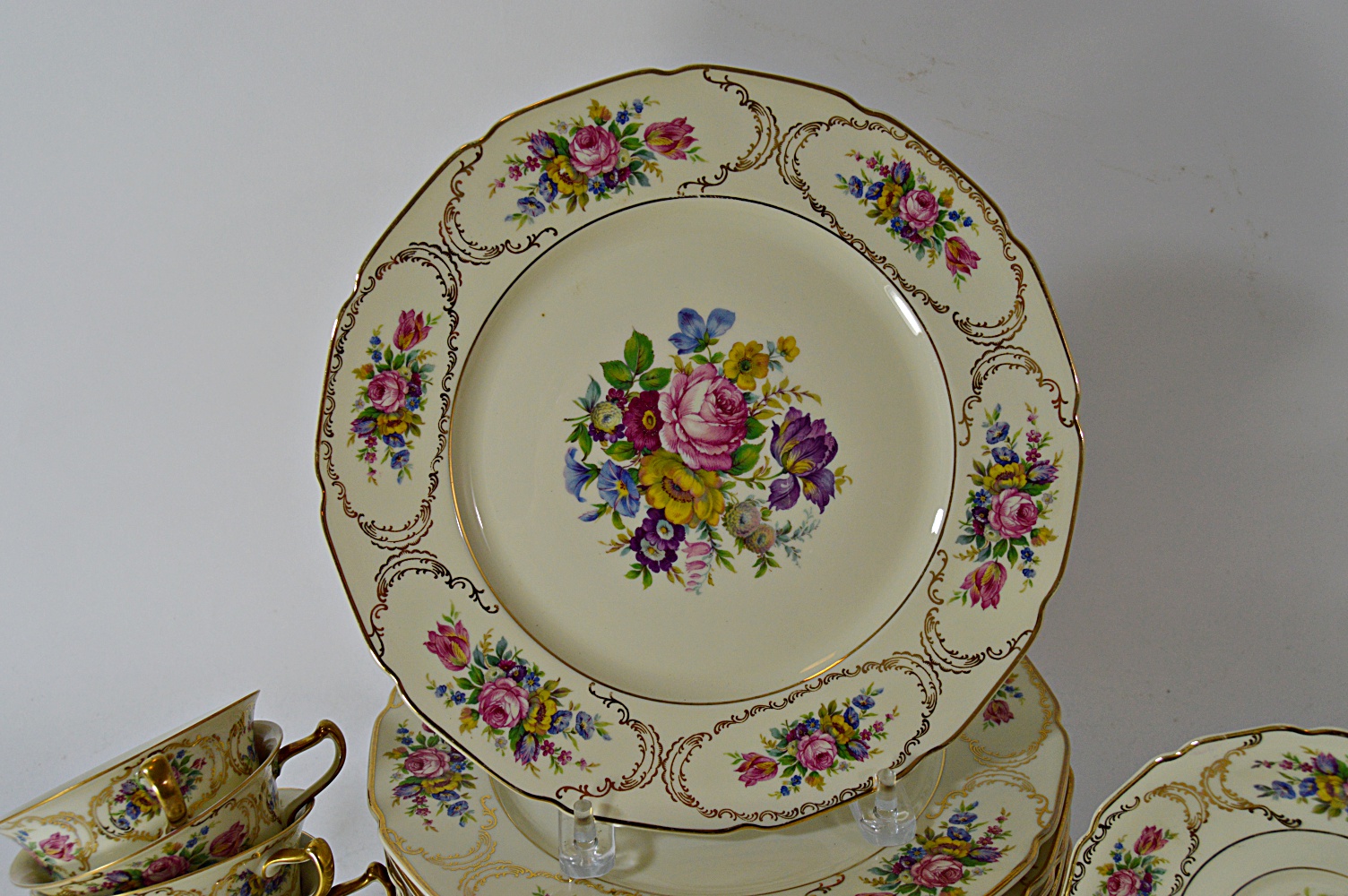 Set of Vintage Bavarian "Continental Ivory" China Tableware EBTH