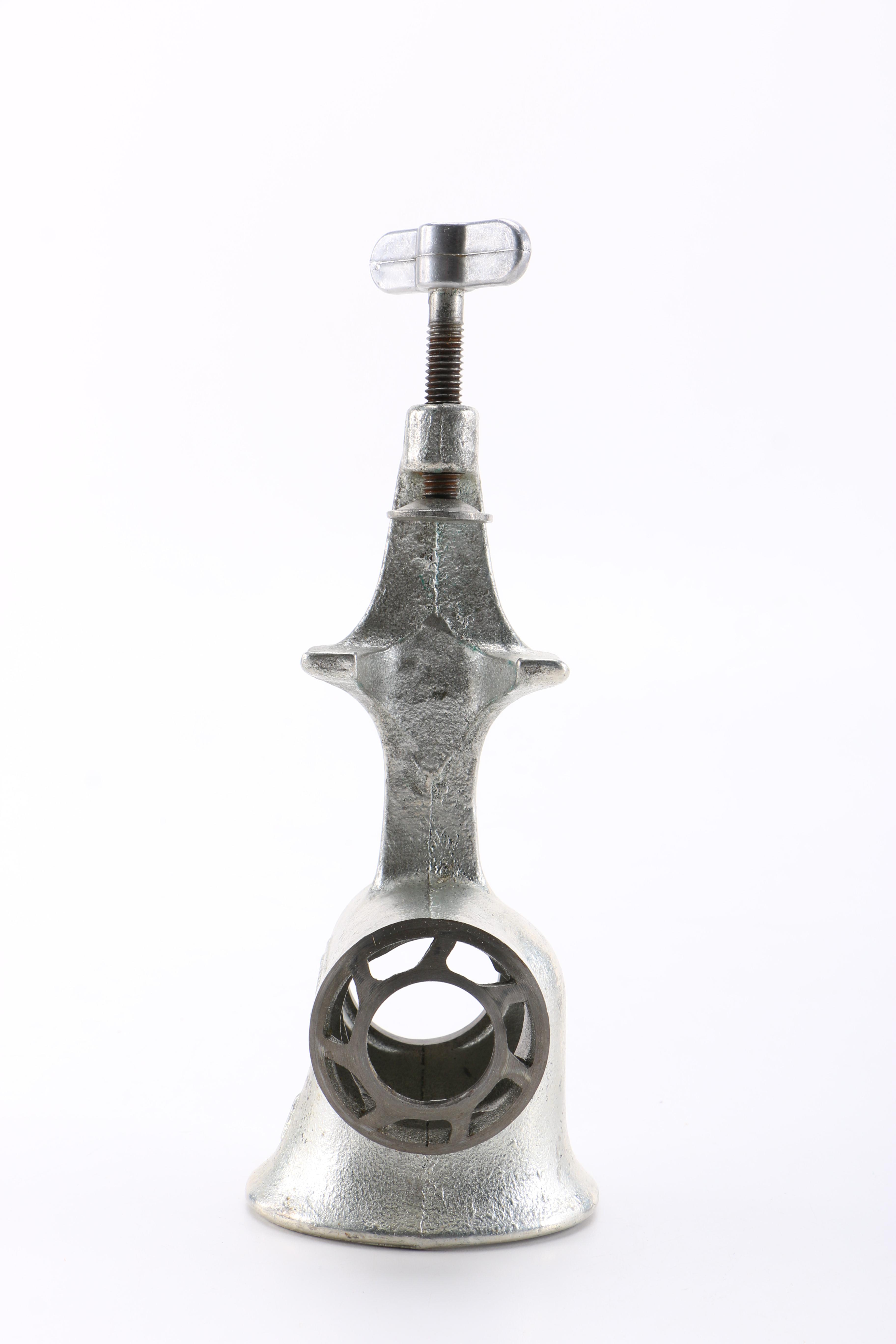 Larkin Cast Iron Hand Crank Meat Grinder EBTH