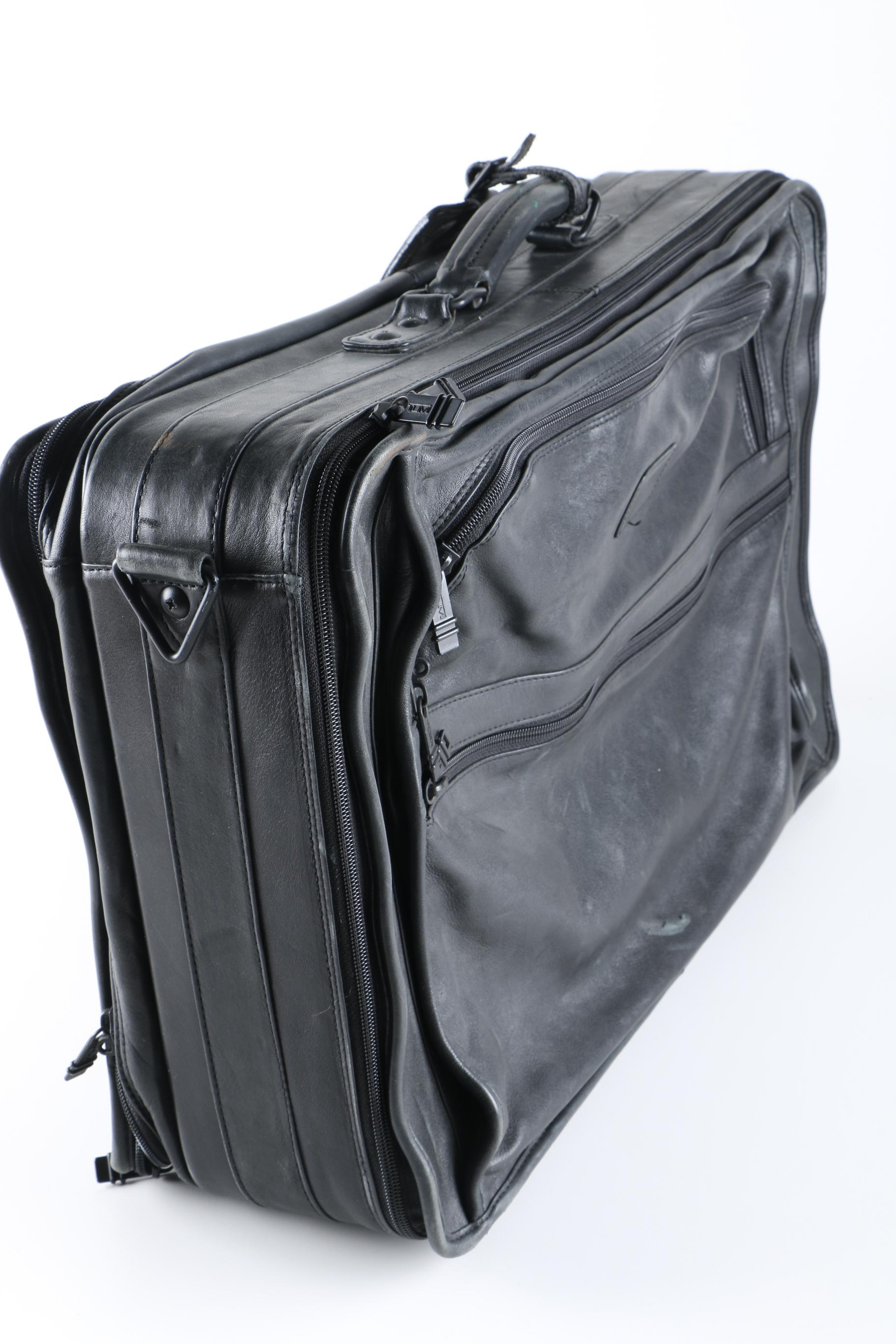 Leather Tumi Luggage and Nordstrom Briefcase EBTH
