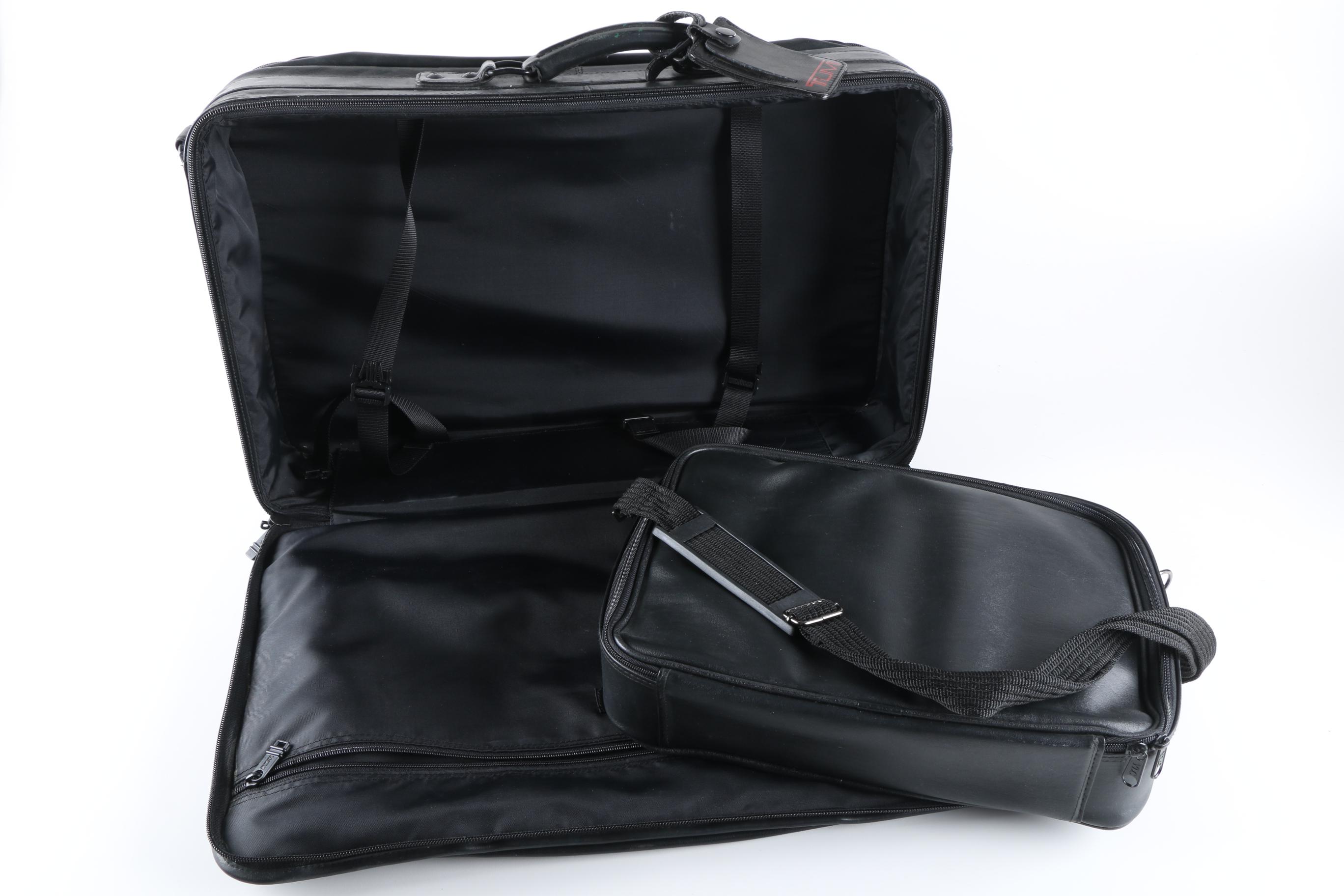 Leather Tumi Luggage and Nordstrom Briefcase EBTH