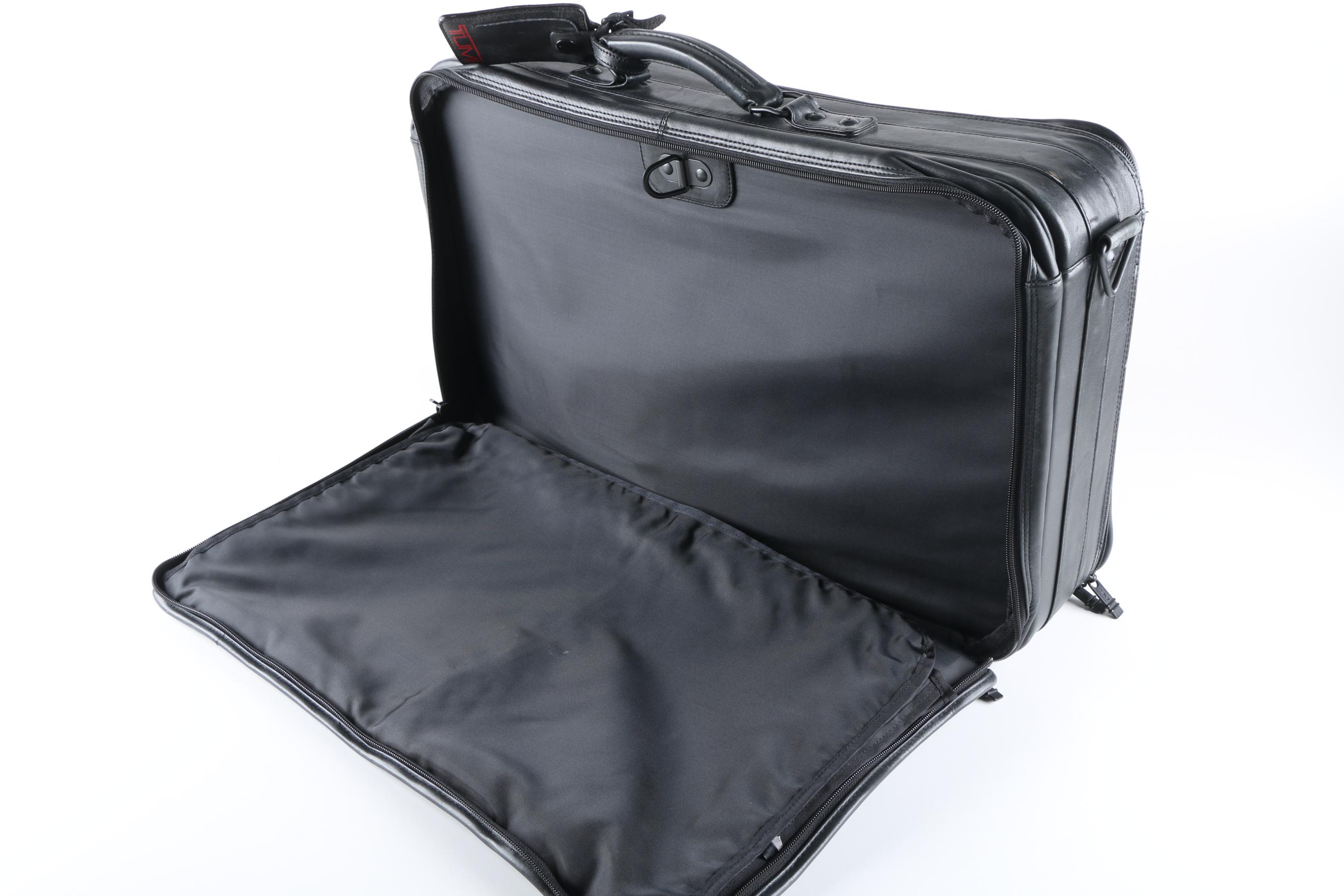 Leather Tumi Luggage and Nordstrom Briefcase EBTH