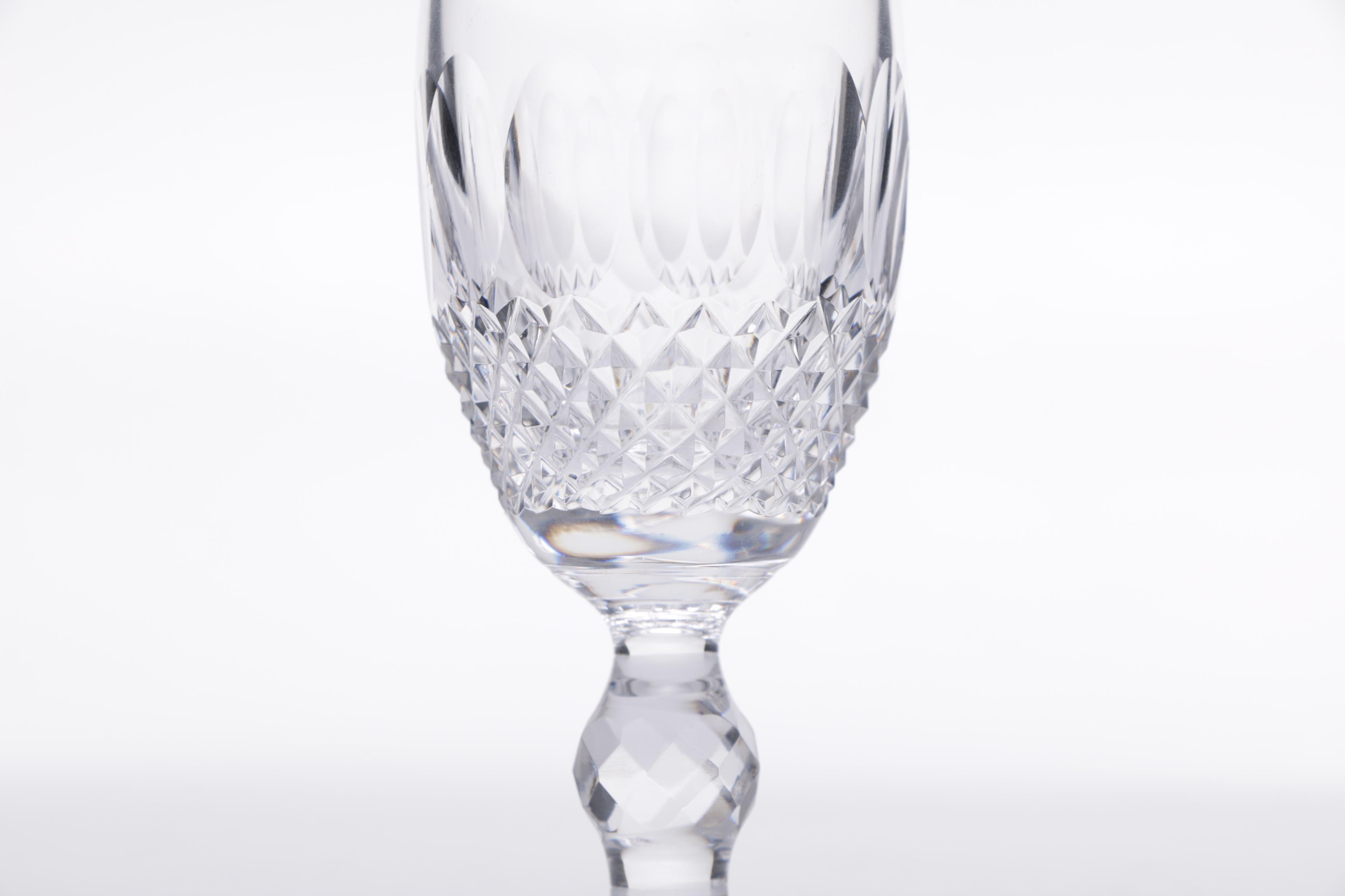 Waterford "Colleen Short Stem" Crystal Sherry Glasses EBTH