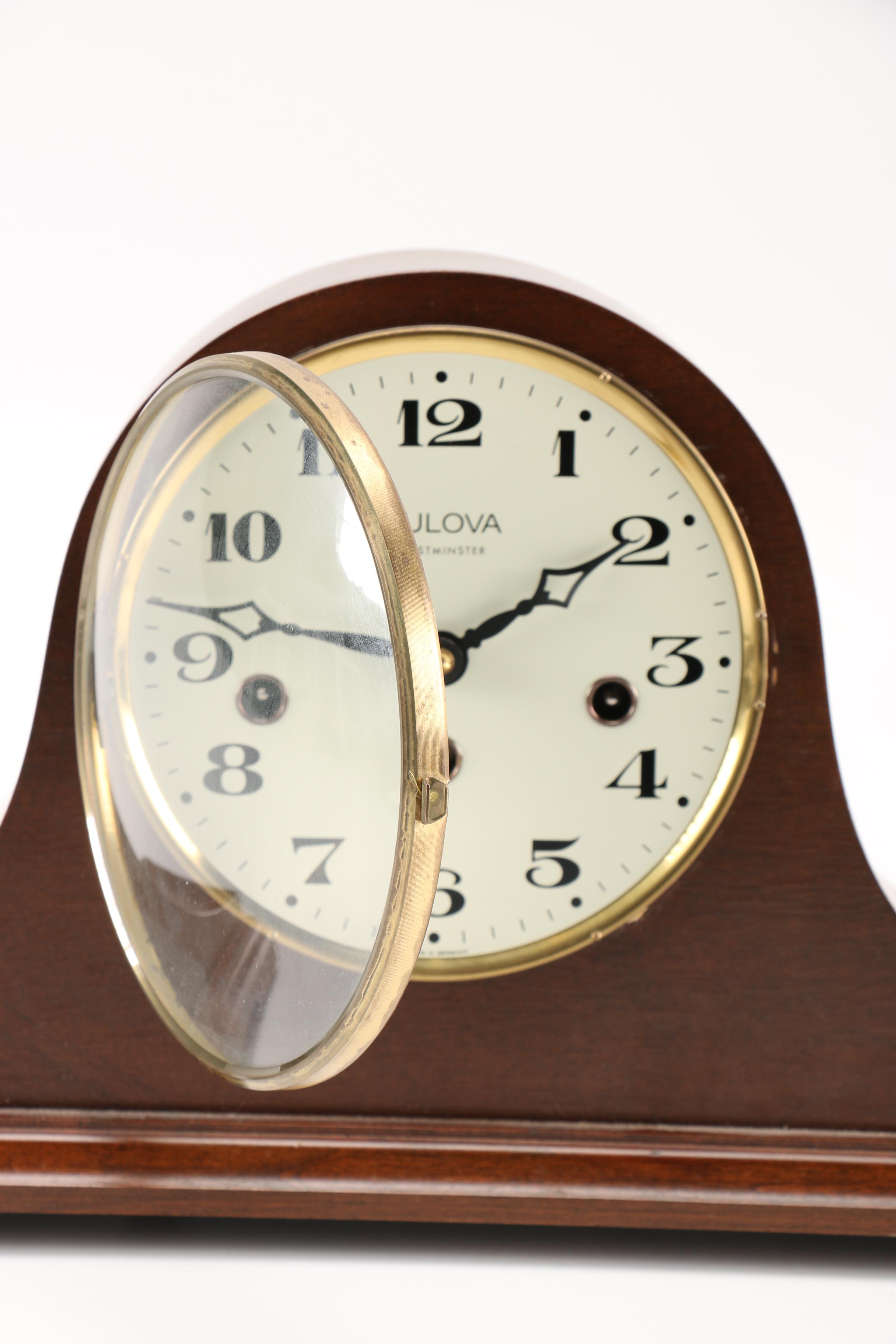 Bulova Westminster Mantel Clock EBTH