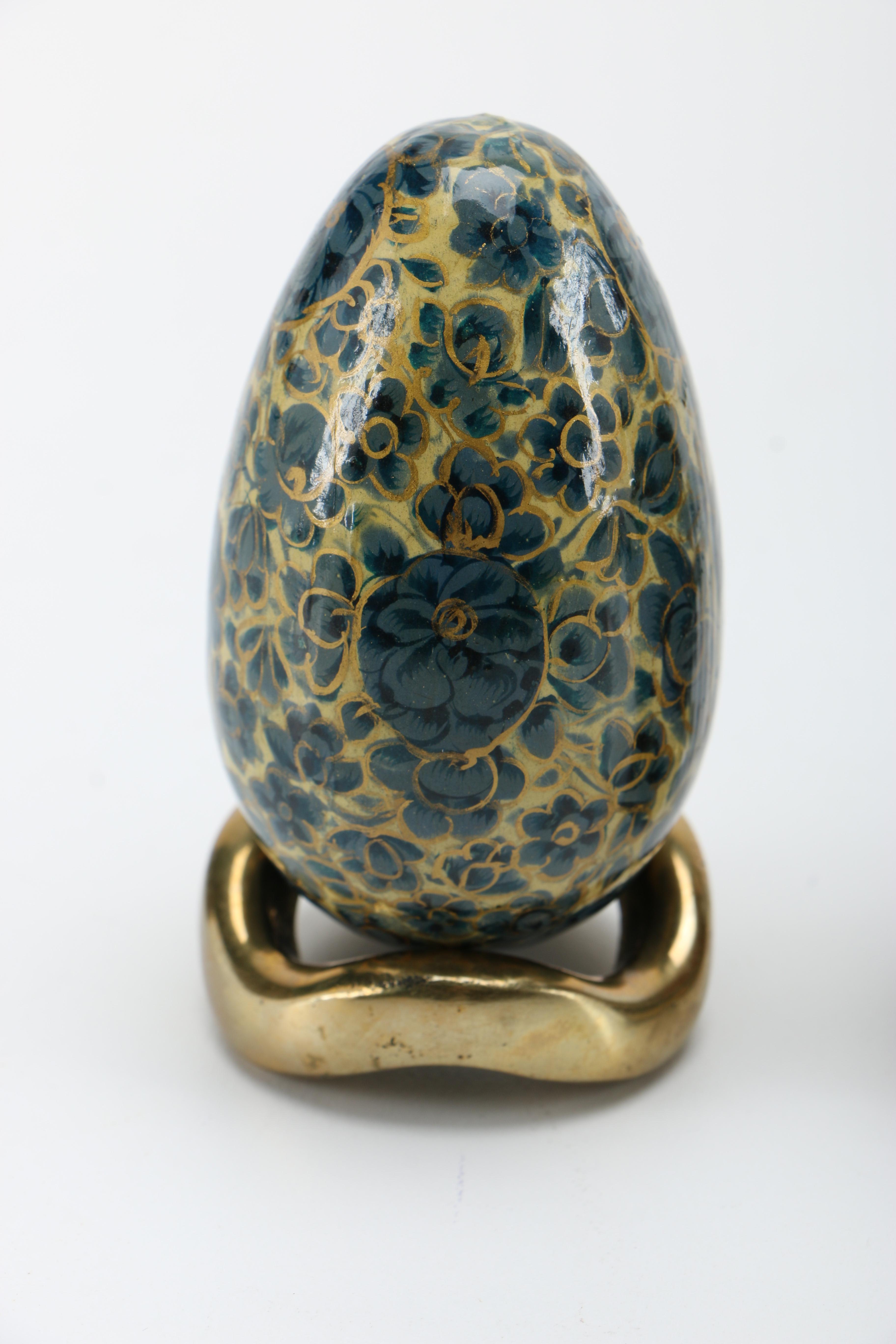 Set of Floral Egg Figurines EBTH