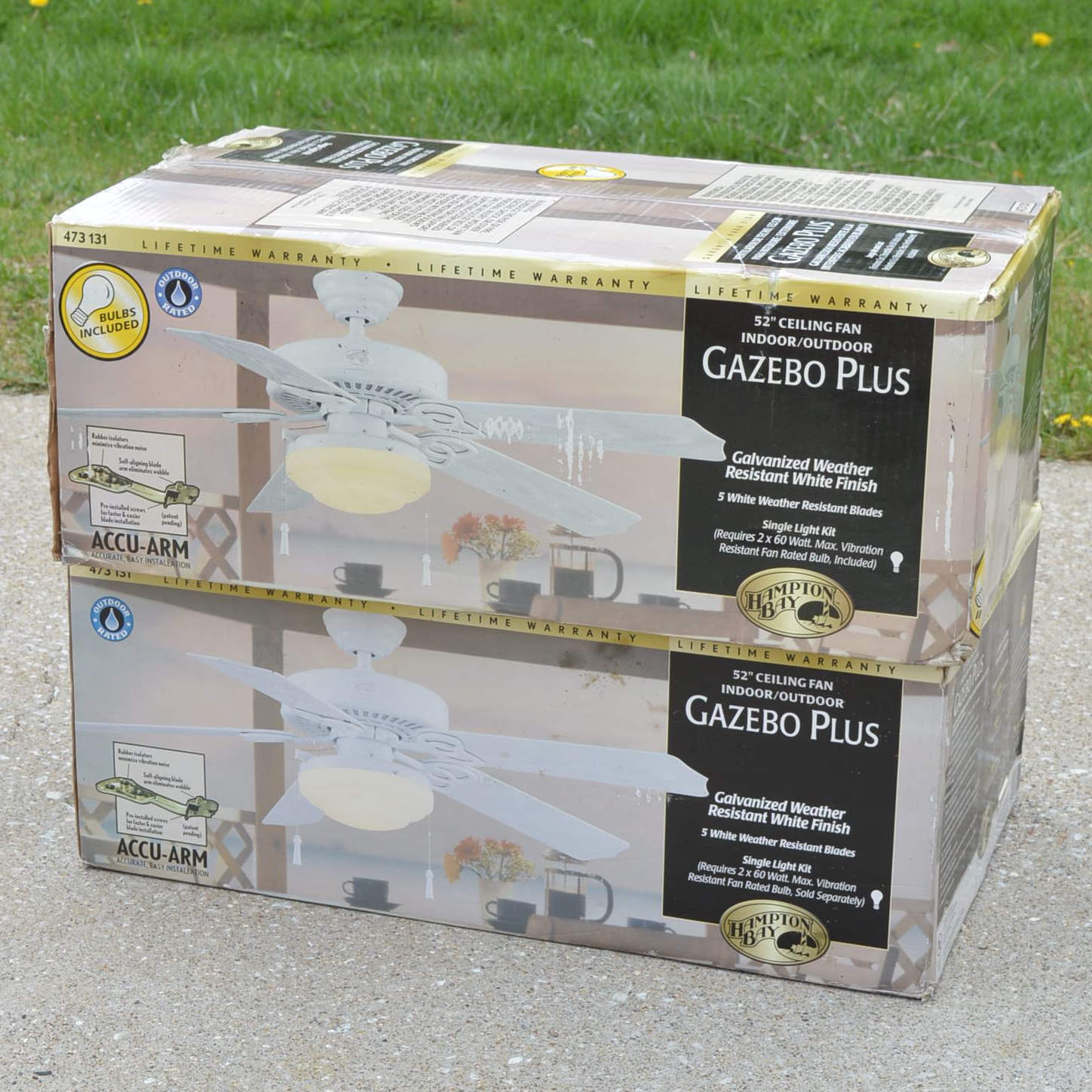 Hampton Bay Indoor Outdoor Ceiling Fans