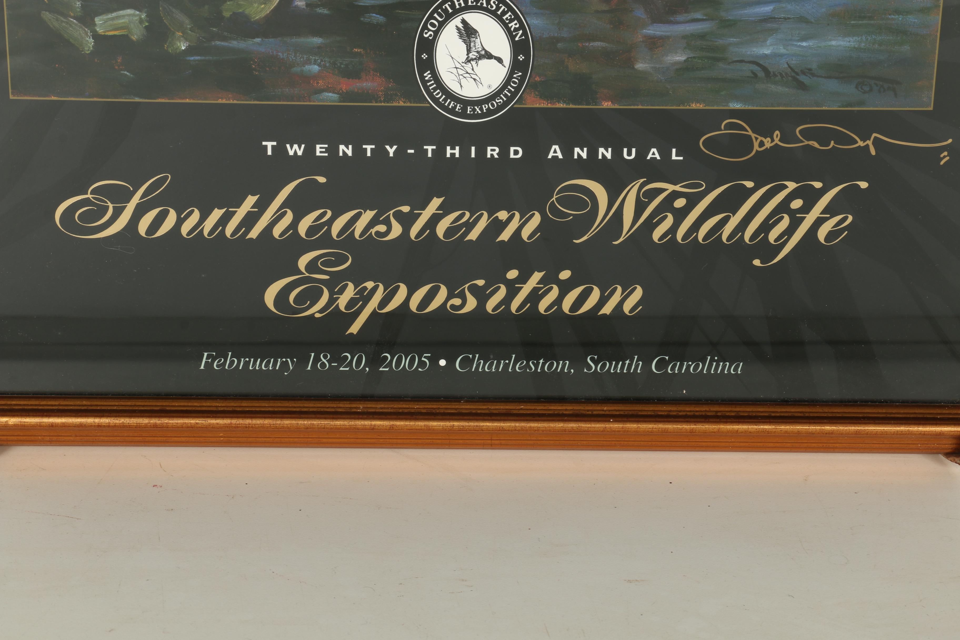 Signed Poster for "23rd Annual Southeastern Wildlife Exposition" EBTH