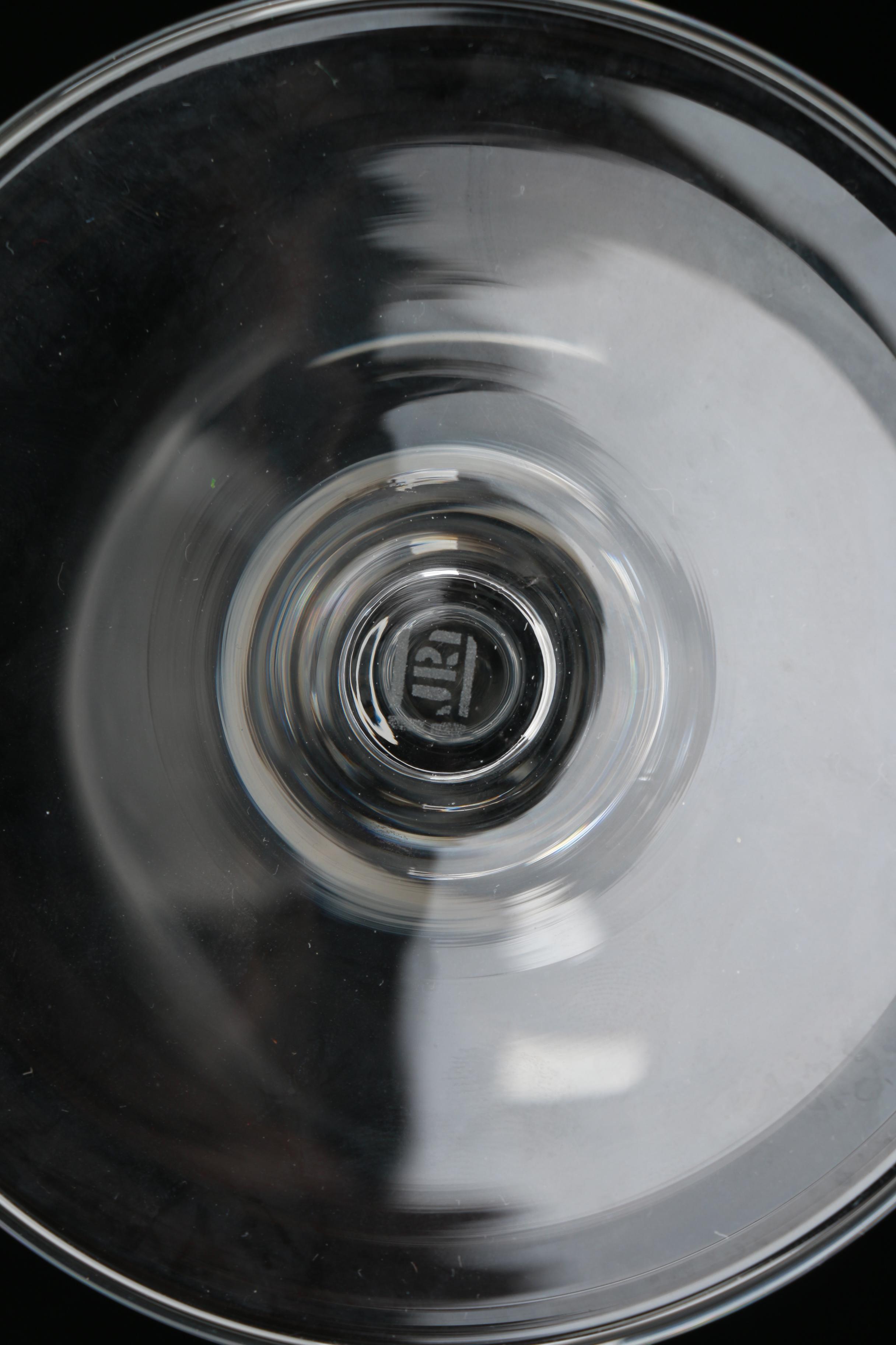 Set of Lead Crystal Riedel Wine Glasses EBTH