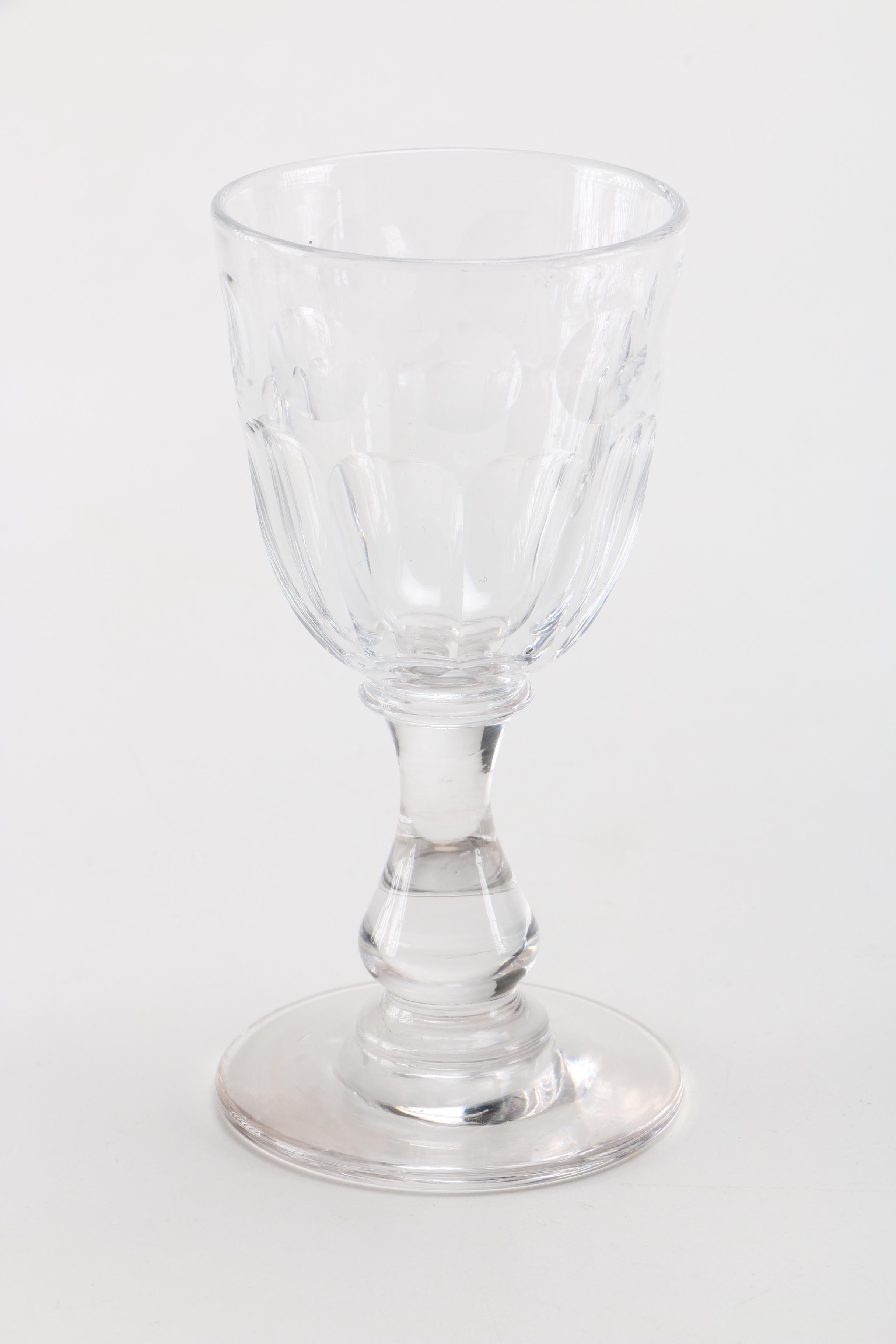 Crystal Cordial Glasses EBTH
