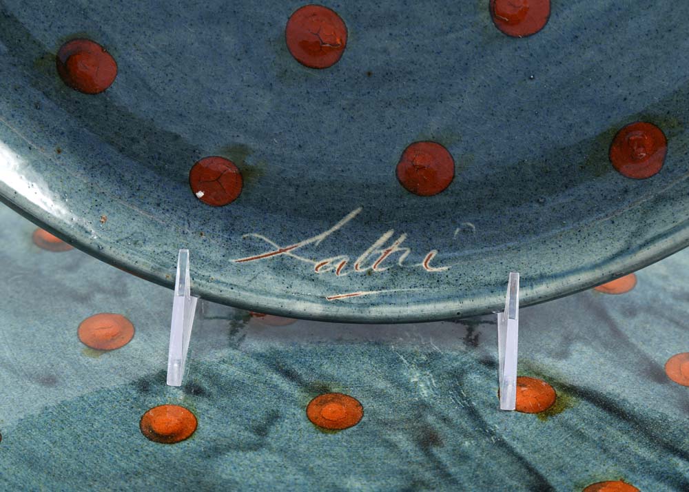 Hand Painted Pottery Plates EBTH