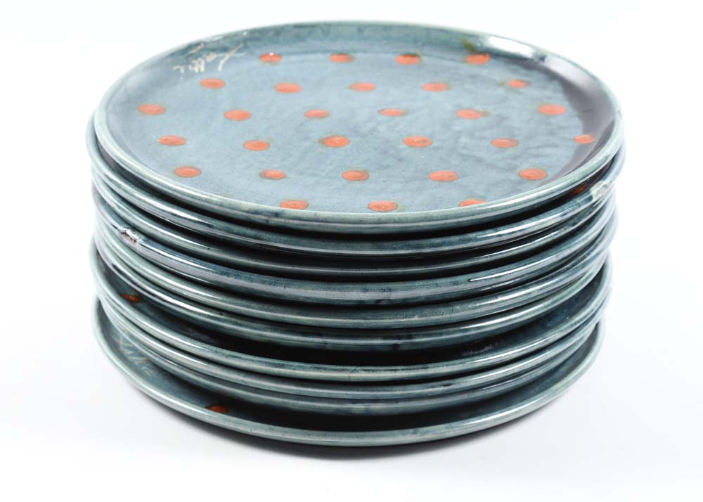 Hand Painted Pottery Plates EBTH