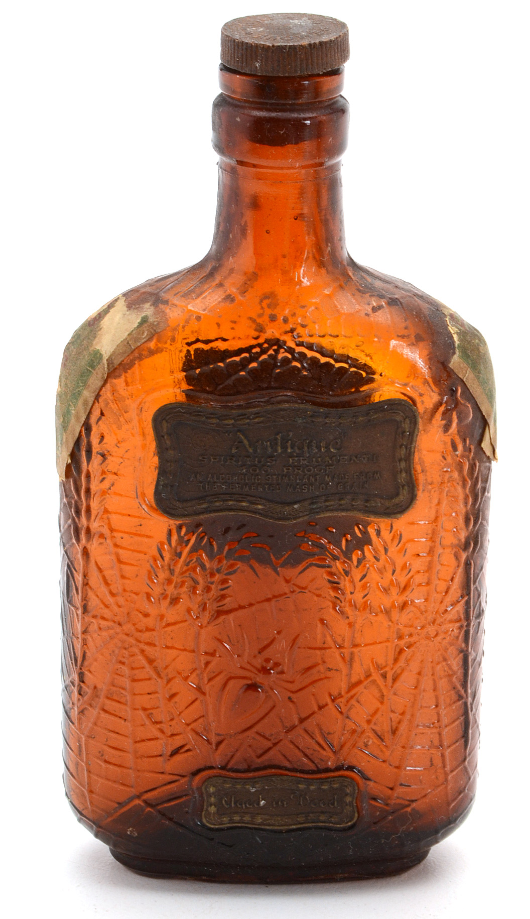 Pair of Antique Whiskey Bottles from Frankfort Distillery EBTH