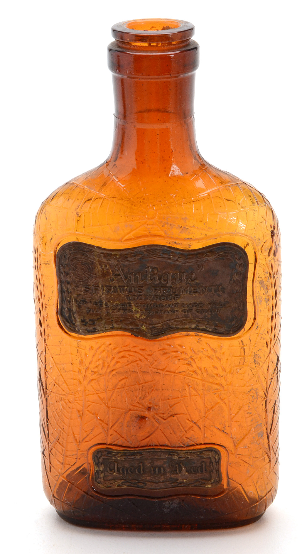 Pair of Antique Whiskey Bottles from Frankfort Distillery EBTH
