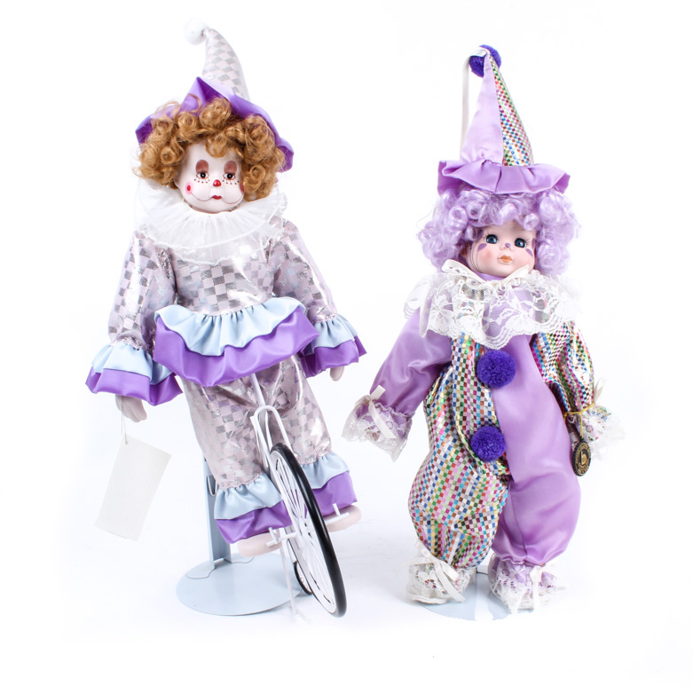 heritage dolls clown