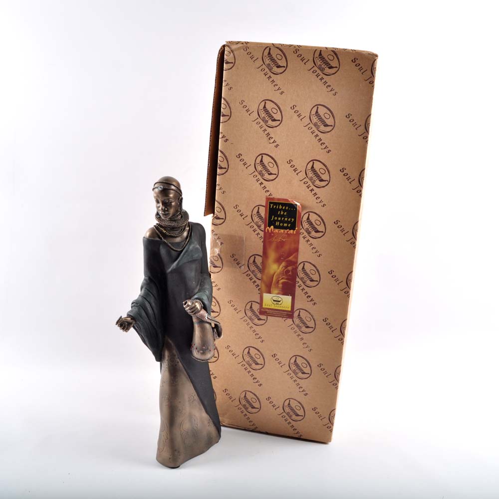 Soul Journeys "Rich Blessings" Limited Edition Massai Figurine EBTH