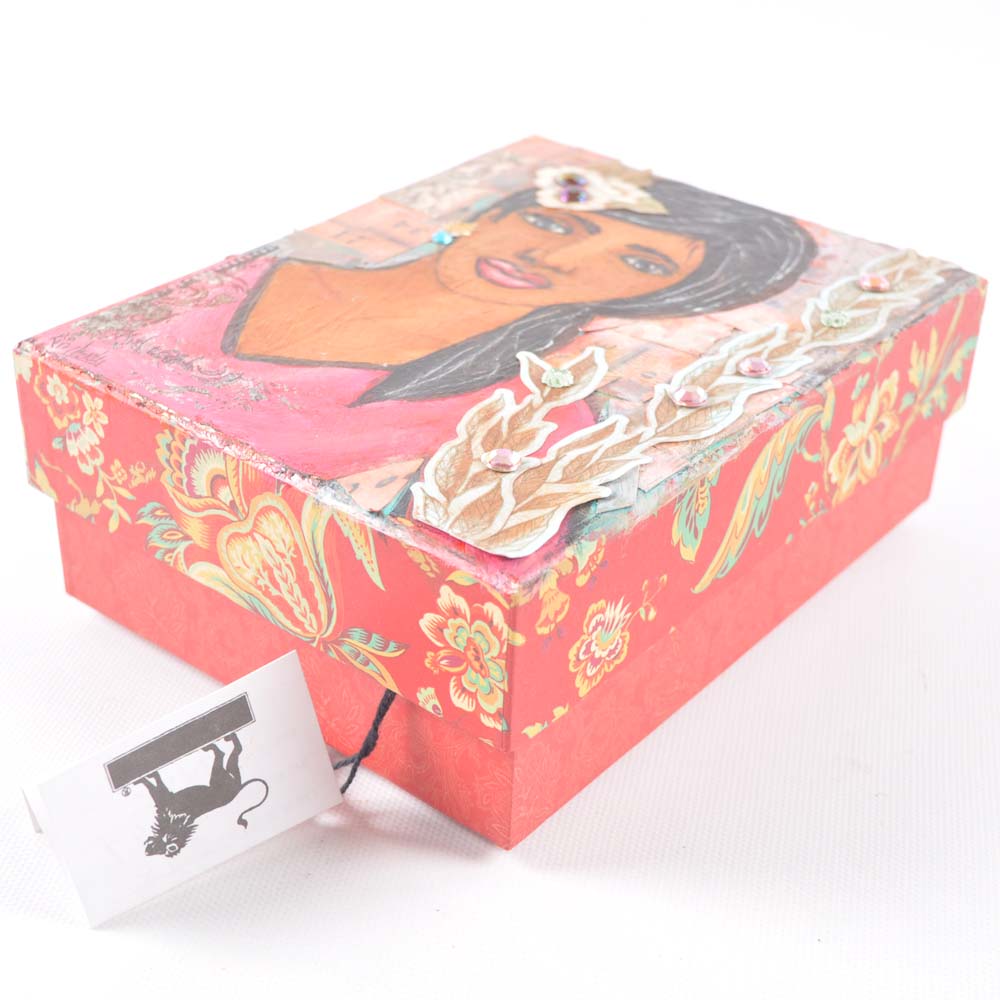 Mixed Media Art Trinket Boxes EBTH