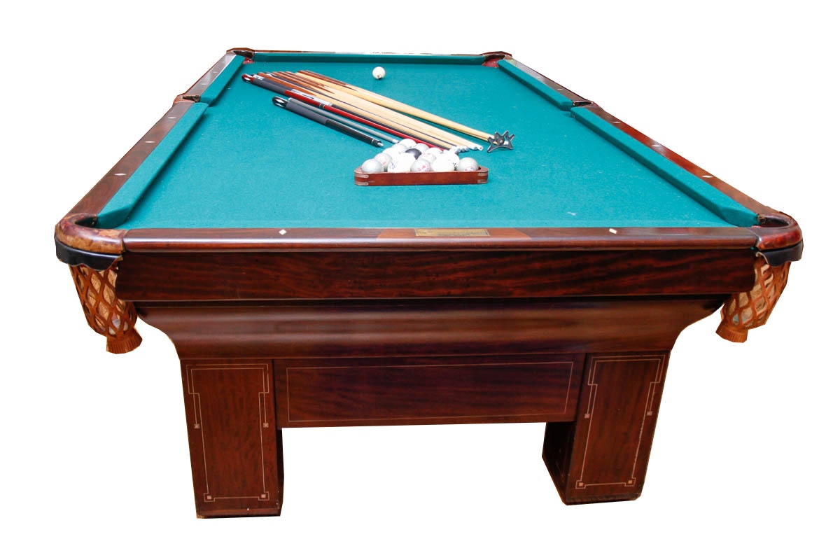 National Billard Mfg. Co. Pool Table and Accessories | EBTH