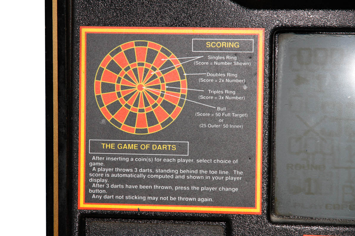 English Mark Darts "Super 6 Plus II" Game EBTH