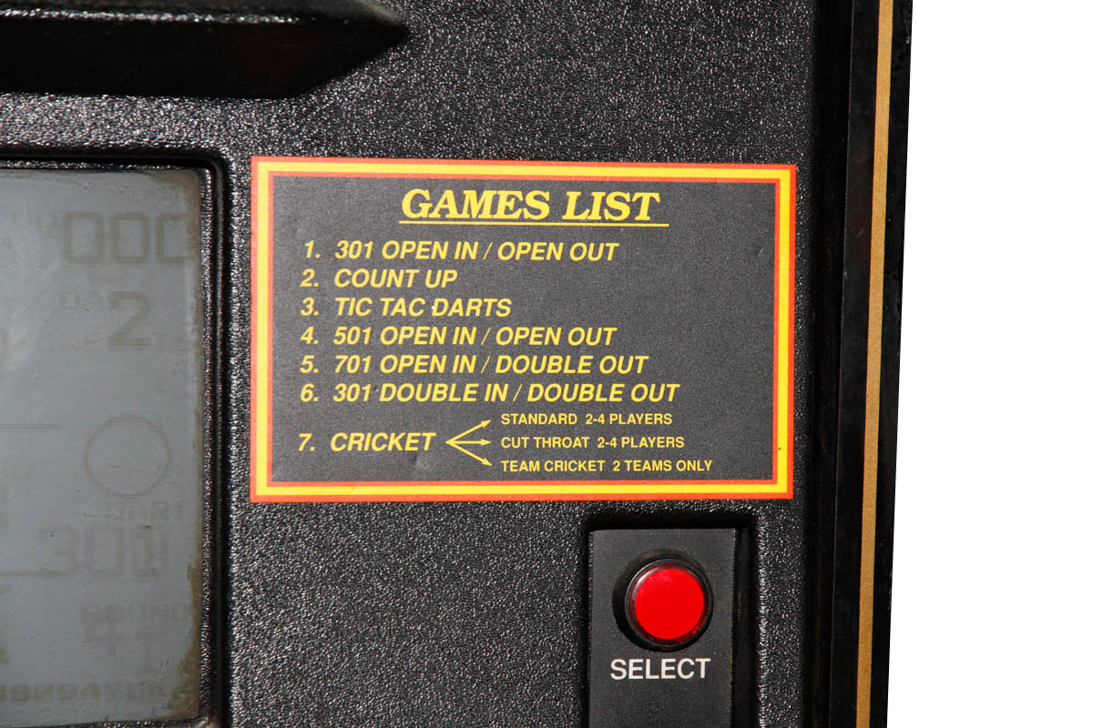 English Mark Darts "Super 6 Plus II" Game EBTH