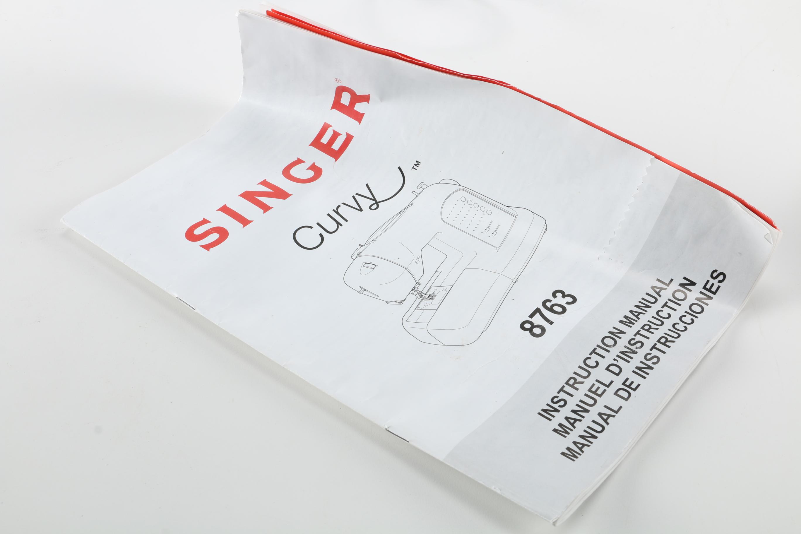 Singer "Curvy" Sewing Machine and Accessories EBTH