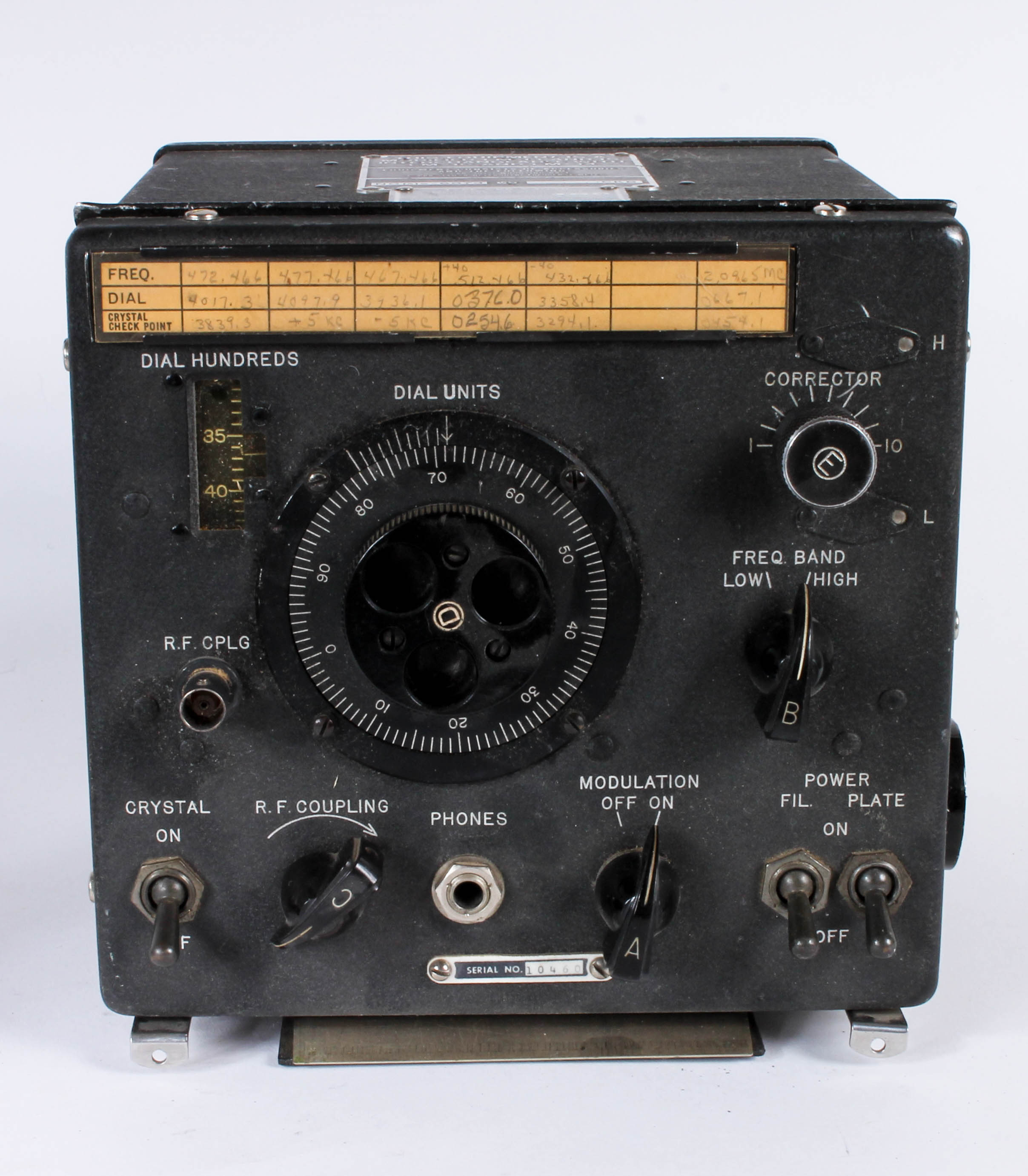 Vintage Naval Heterodyne Frequency Meter EBTH
