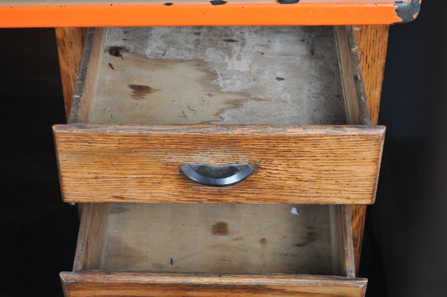 Early 20th Century Hoosier Style Oak Kitchen Cabinet EBTH   17PIT017 247 