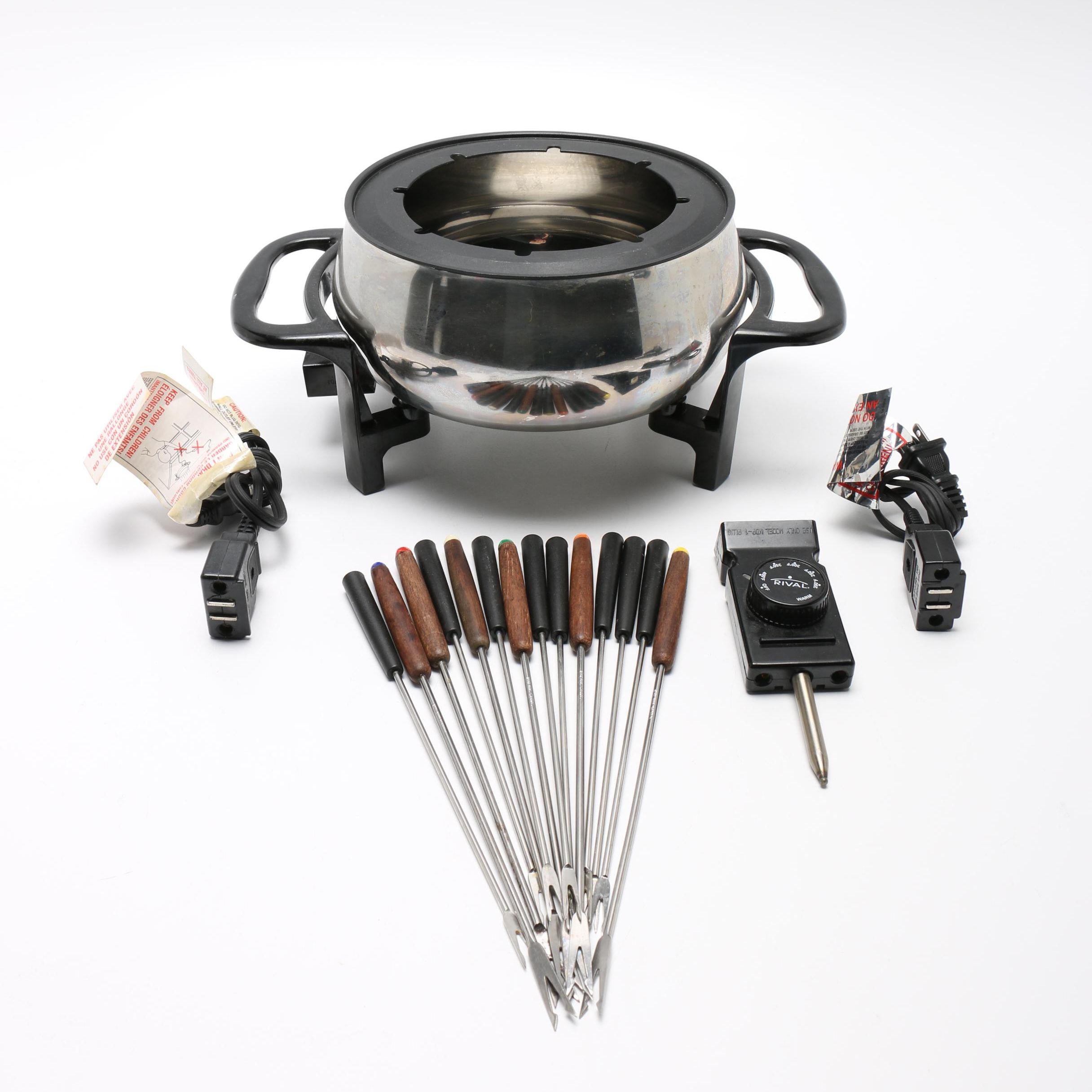 Rival Electric Fondue Set EBTH