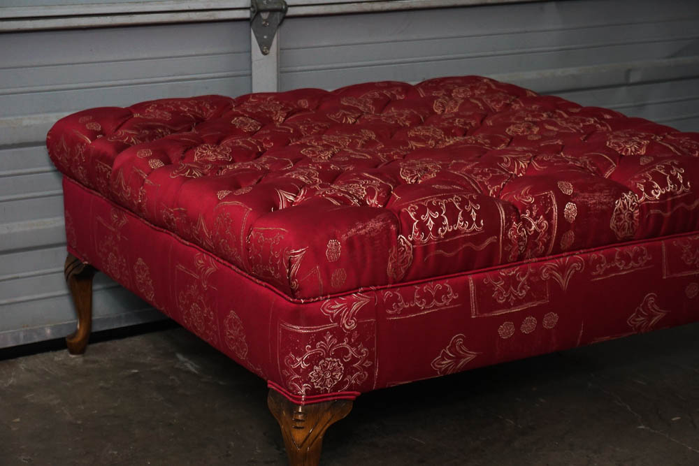 Tufted Ottoman EBTH