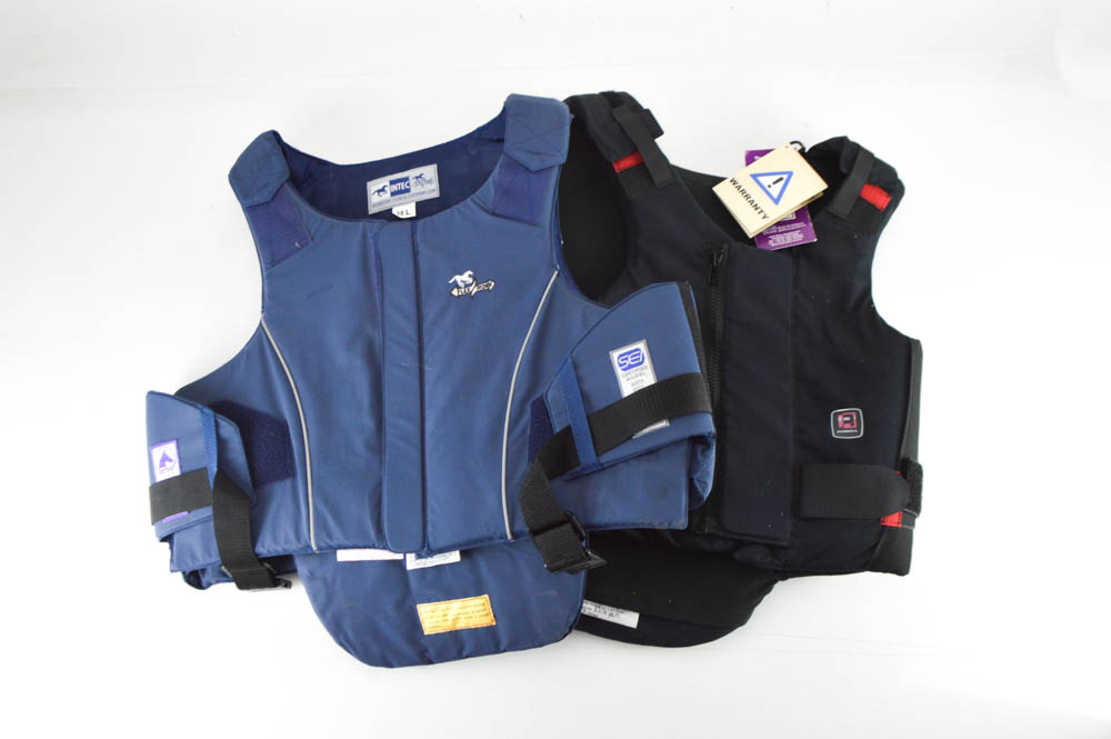 Two Riding Protective Vests EBTH