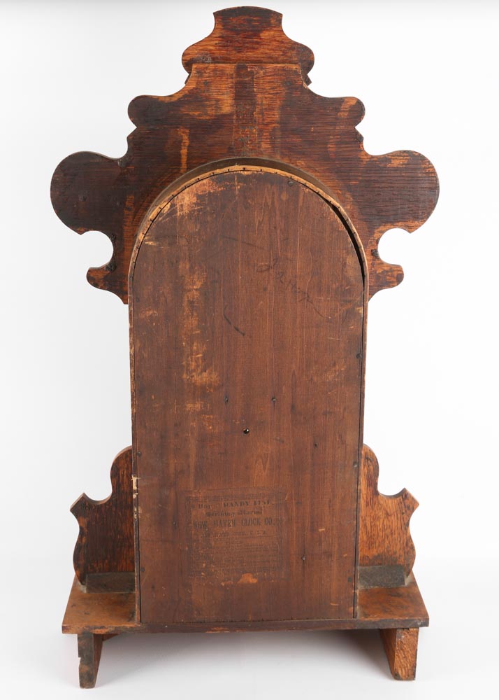 Vintage New Haven Clock Company "Gingerbread" Clock EBTH