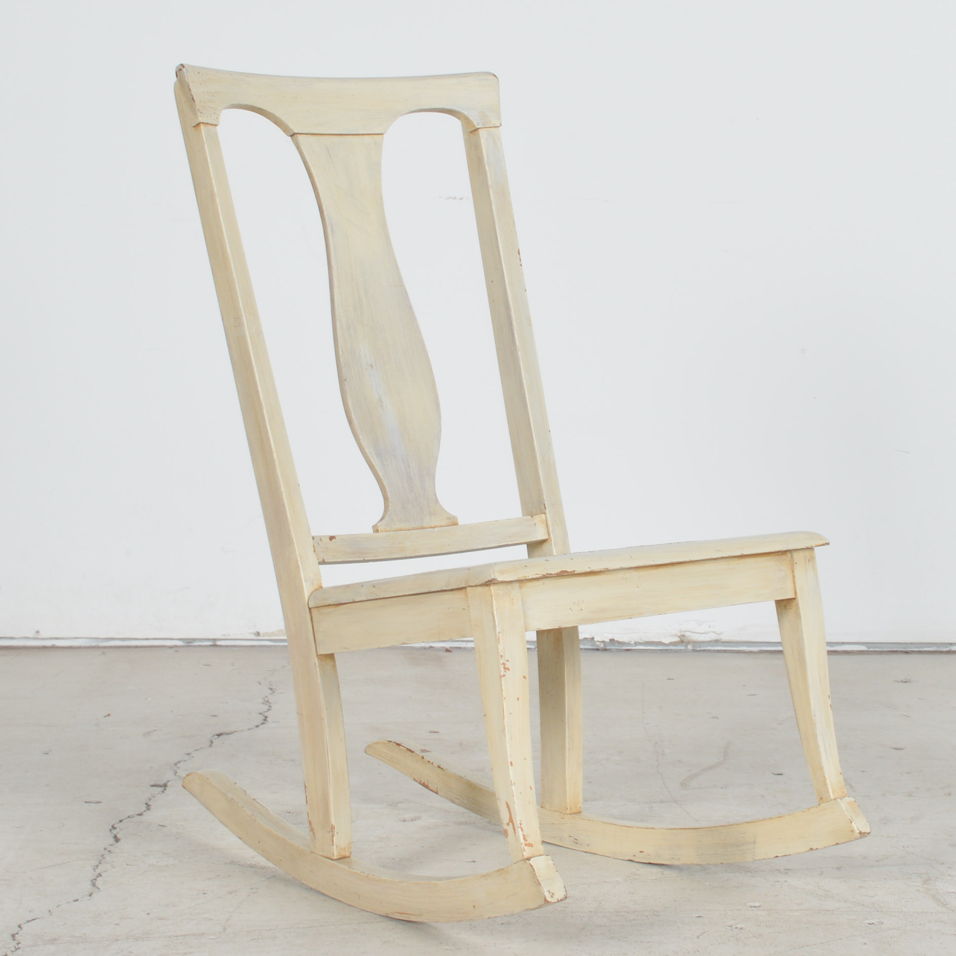 Vintage CaneBottomed Rocking Chair EBTH