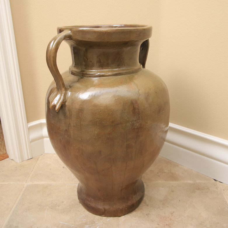 Large Ceramic Floor Vase EBTH