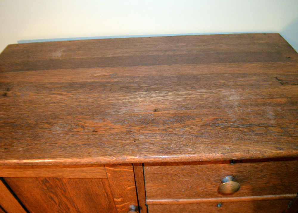 Antique Oak Chifferobe EBTH