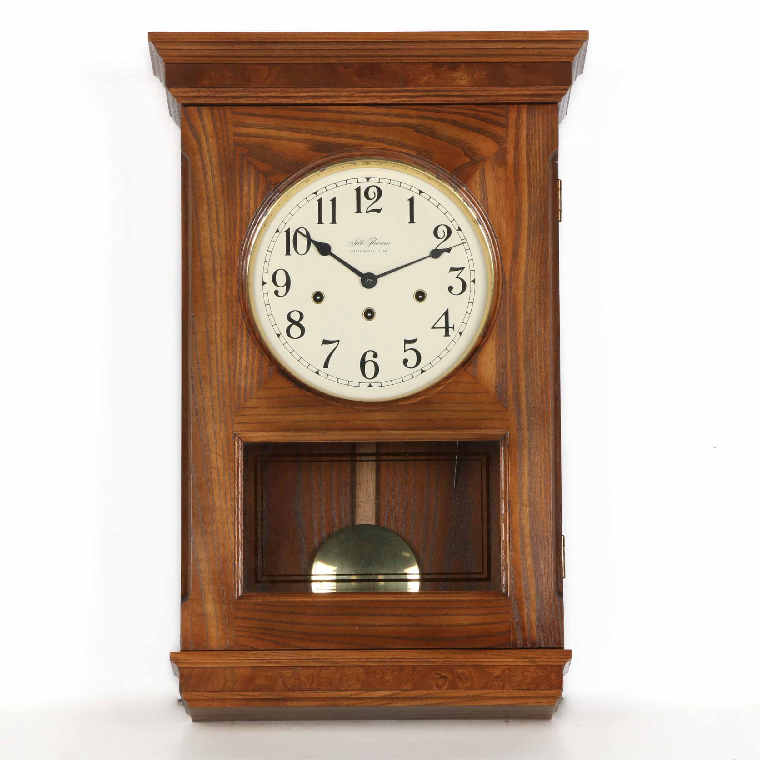 Seth Thomas Westminster Chime Wall Clock | EBTH