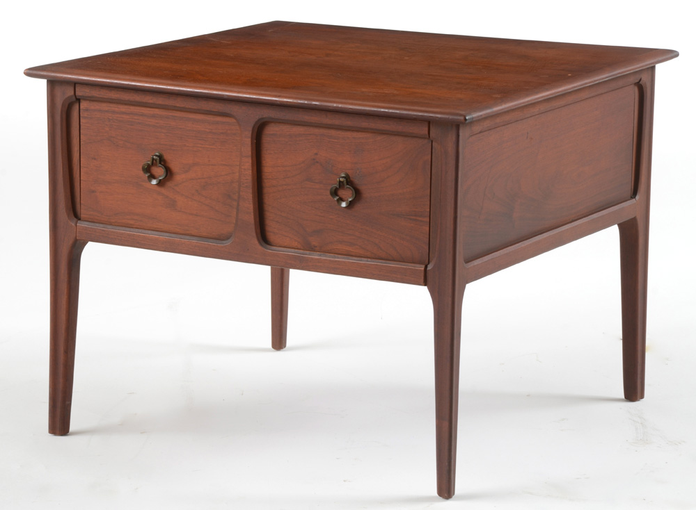 Pair of Mersman Walnut End Tables EBTH