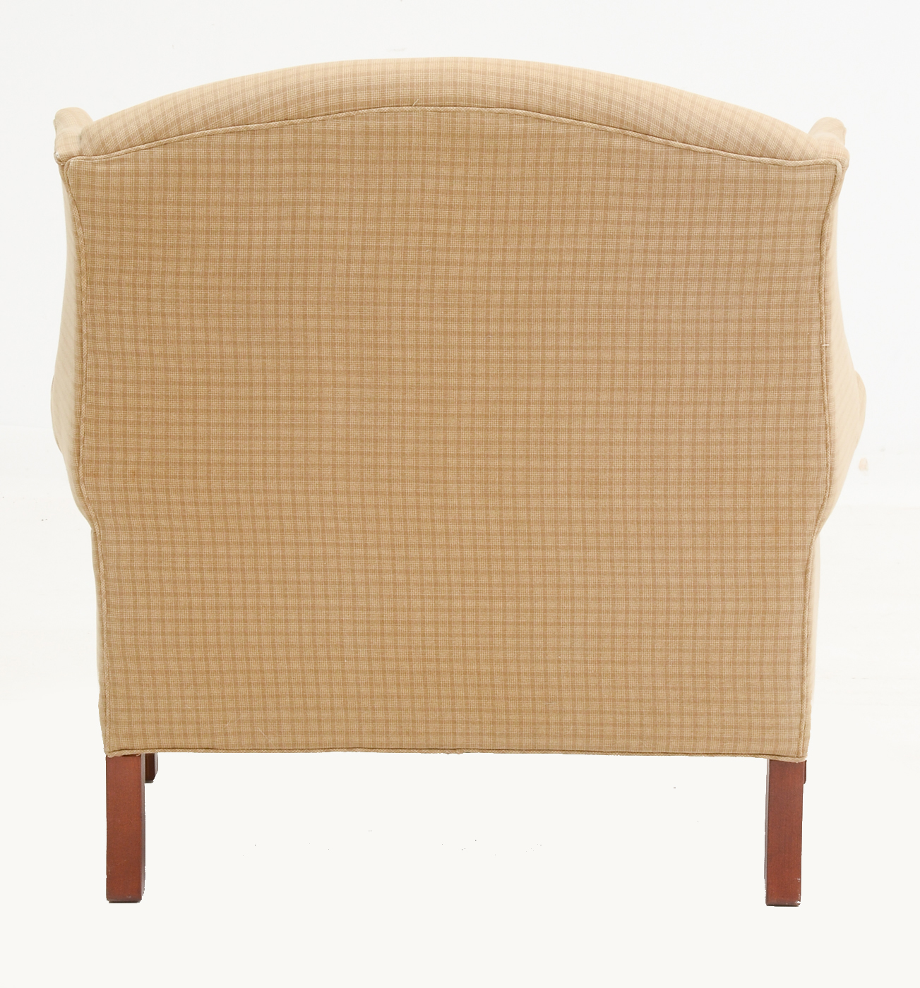 Johnston Benchworks Plaid Settee EBTH