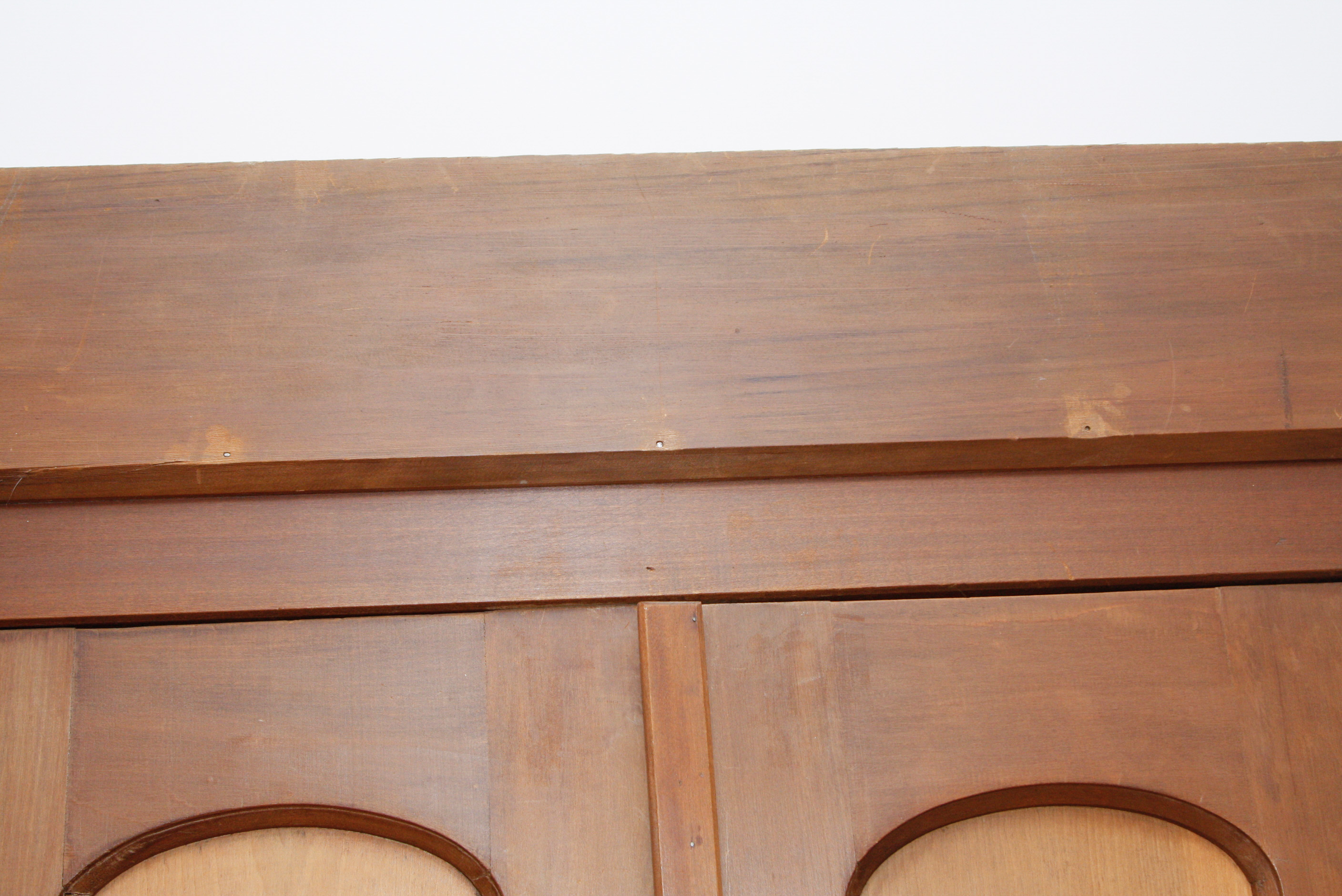 Antique Walnut Knockdown Wardrobe EBTH